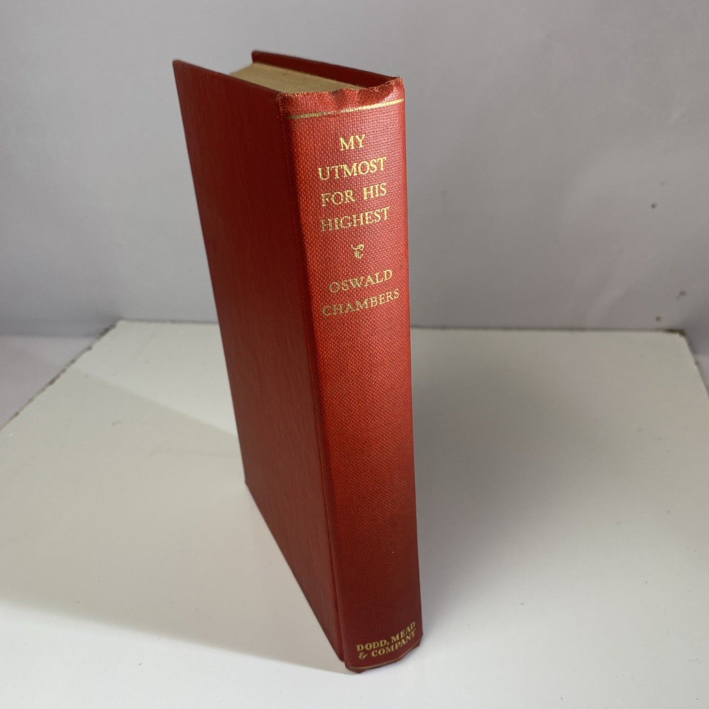 MY UTMOST FOR HIS HIGHEST Golden Book of Oswald Chambers HC 1935 36th Print