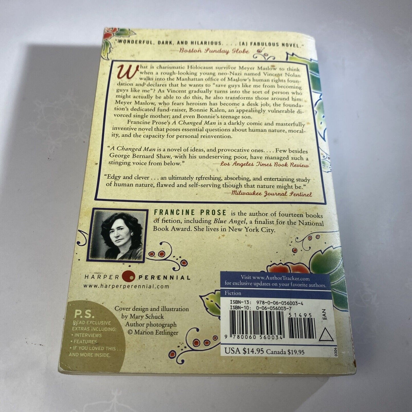 Francine Prose A Changed Man (Paperback) Good Condition Best Seller