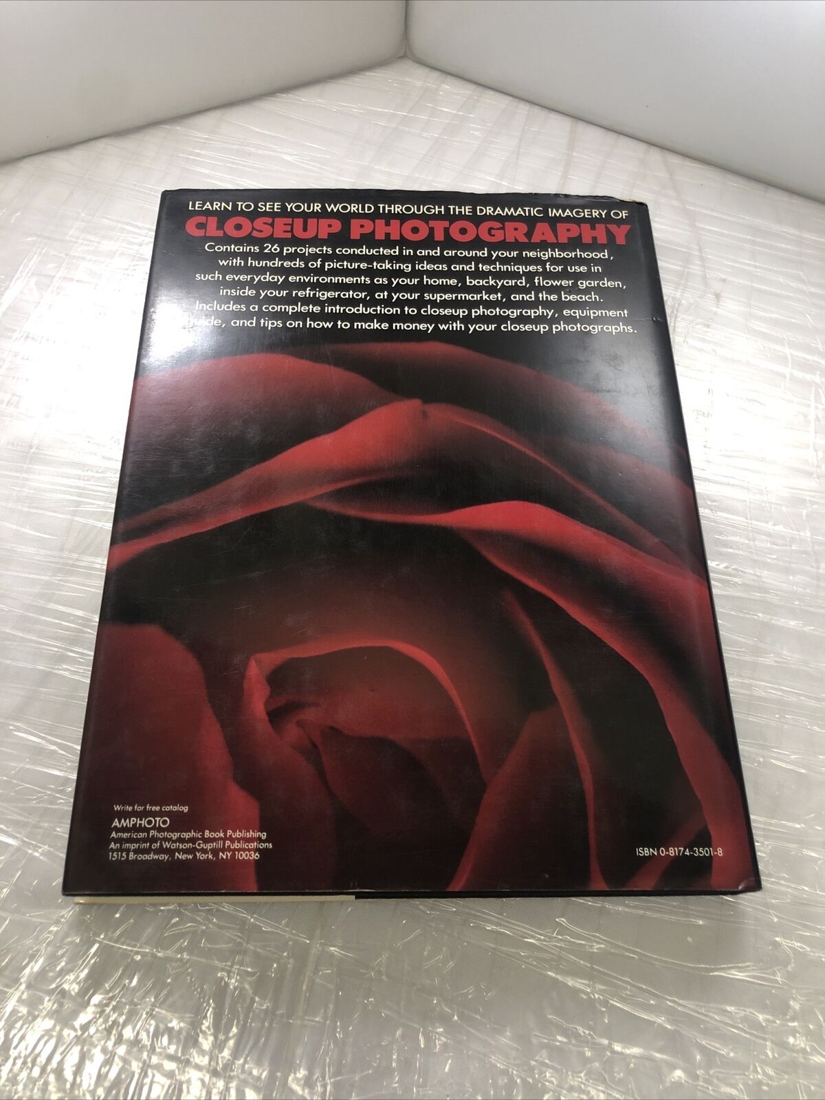 Photography How To Adventures in Close-up Photography by Ericksenn, Lief Hardcov