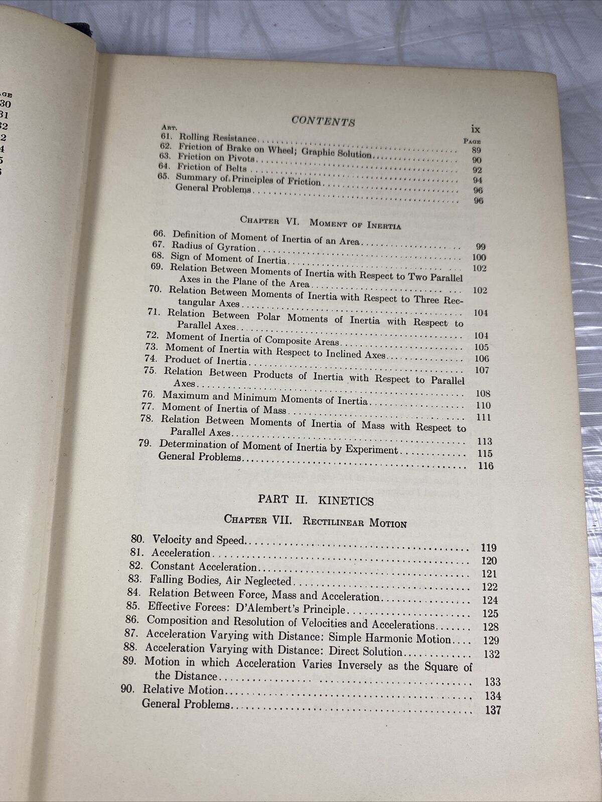 1917 APPLIED MECHANICS Alfred Poorman 1st Ed 4th Impression Vtg School Textbook