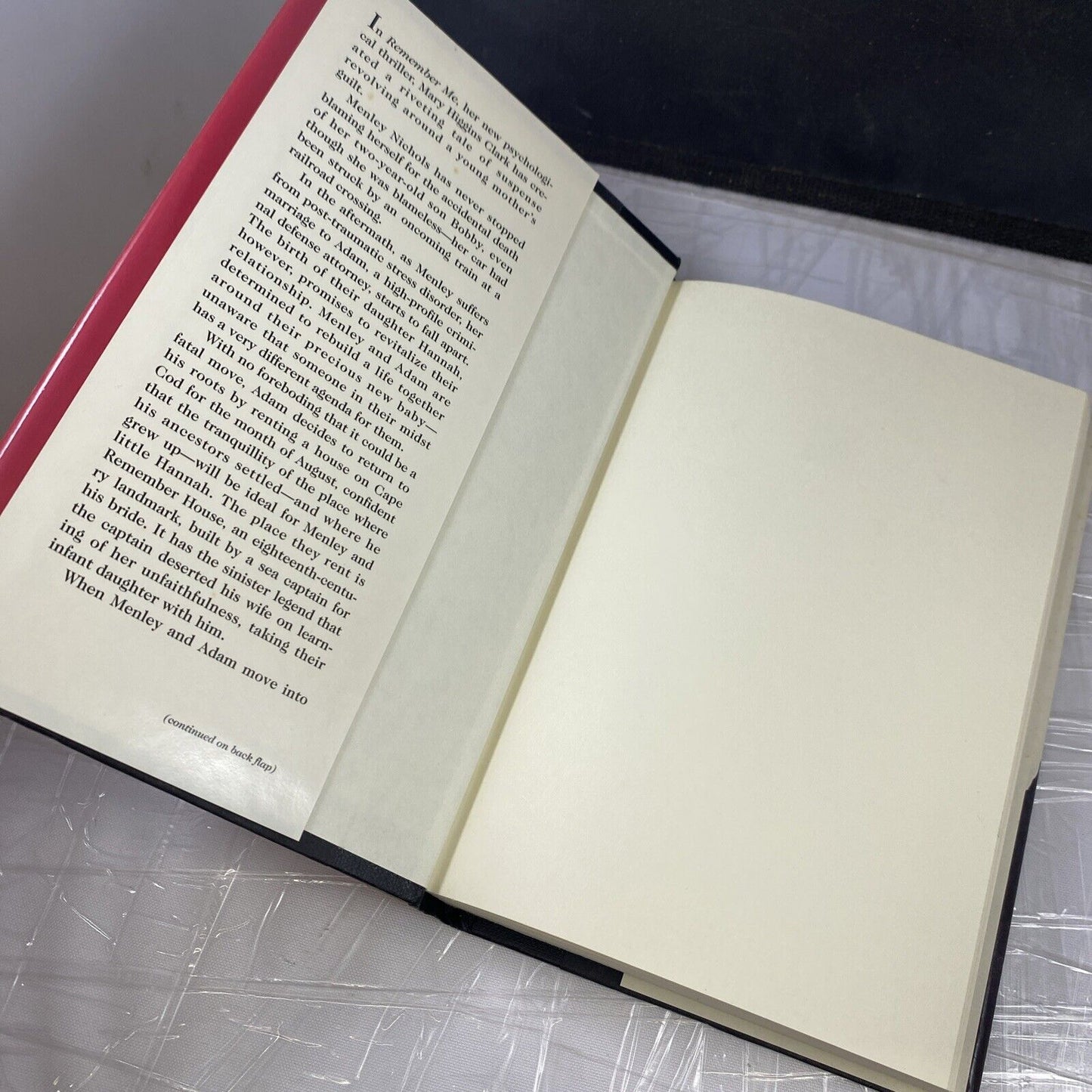 Remember Me by Clark, Mary Higgins Book Club Edition Vintage
