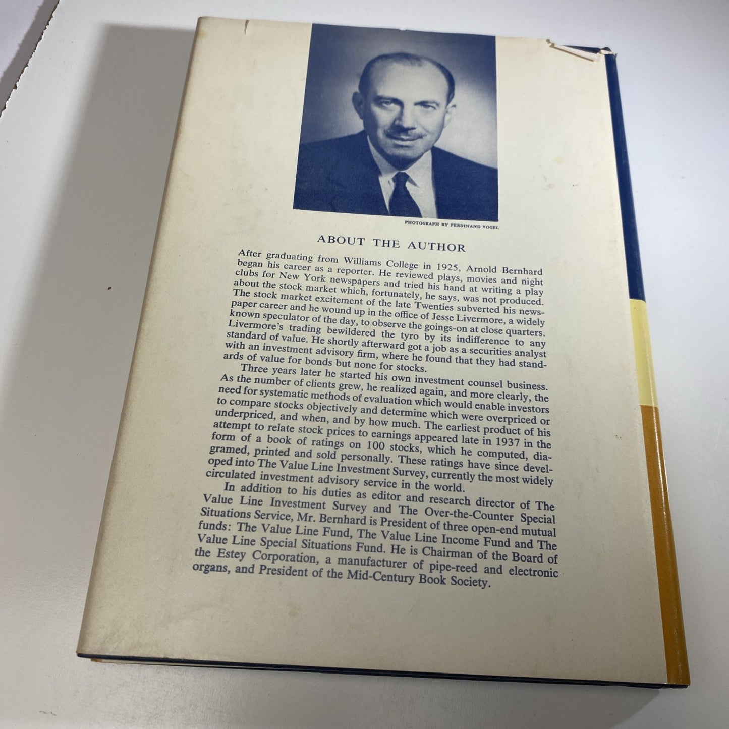 Vintage 50s Investing Finance Evaluation of Common Stocks by Arnold Bernhard