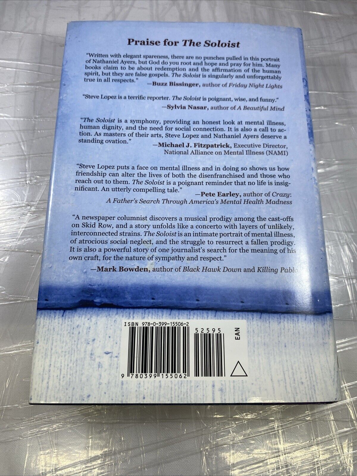 The Soloist by Steve Lopez Hardcover VERY GOOD BCE