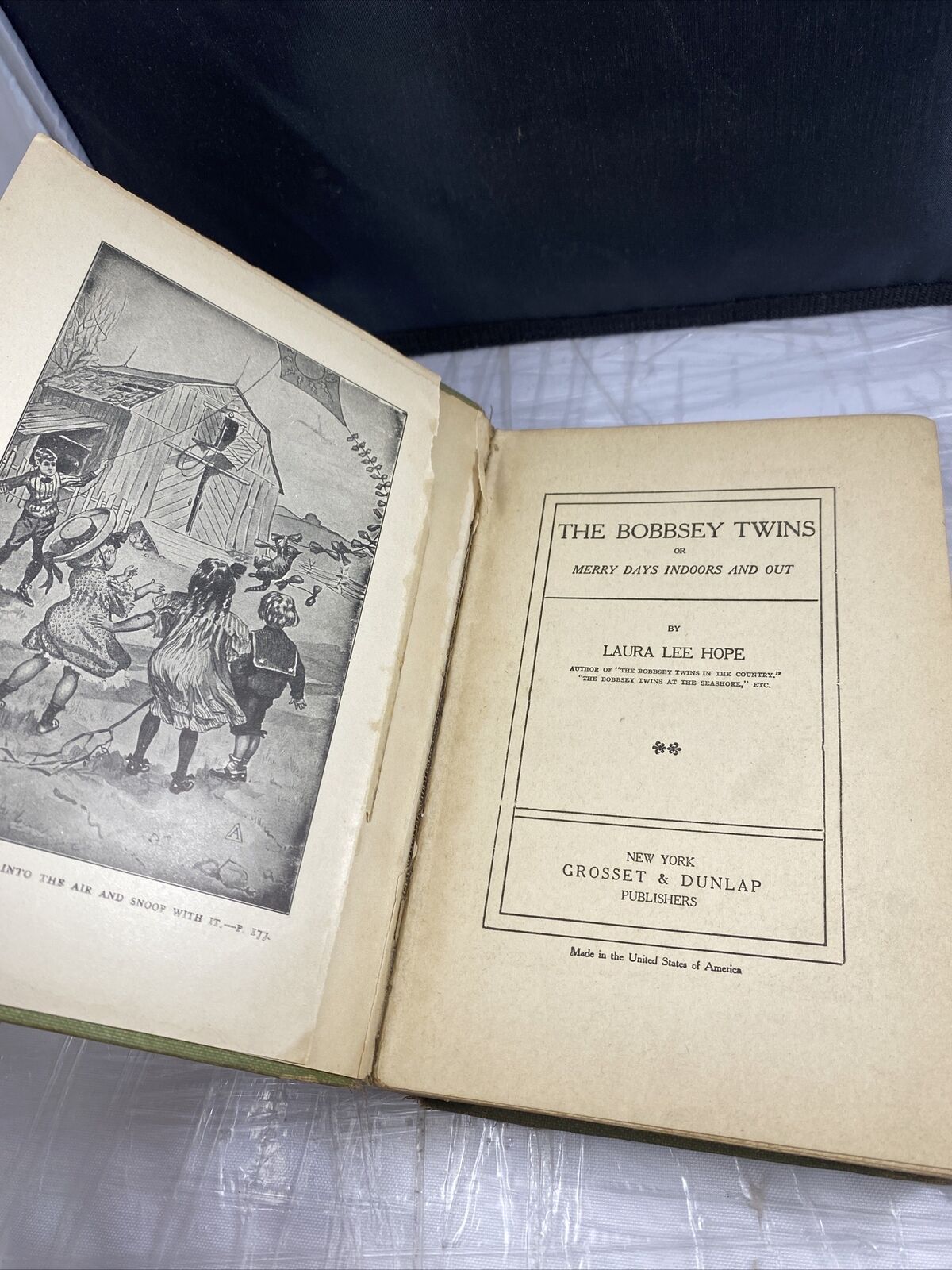Children's Book The Bobbsey Twins By Laura Lee Hope 1904 Good Condition