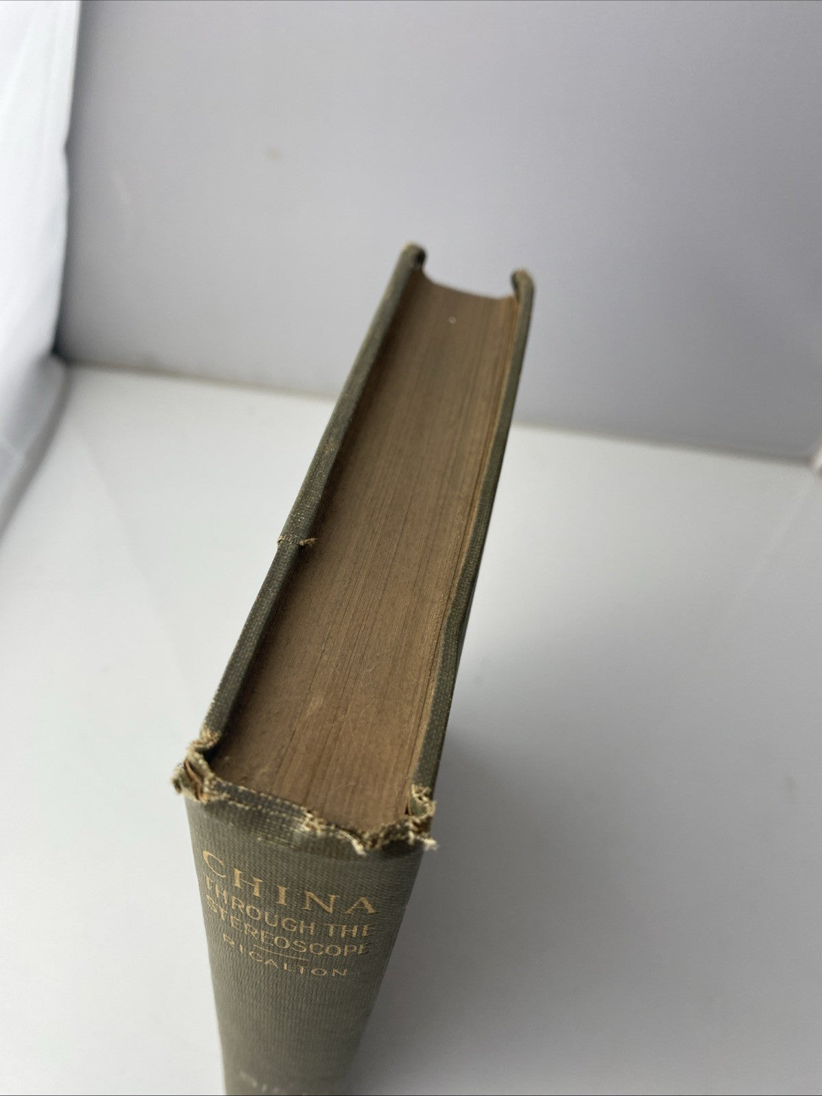 Rare First Print China Through The Stereoscope Ricalton 1901 Ex Library
