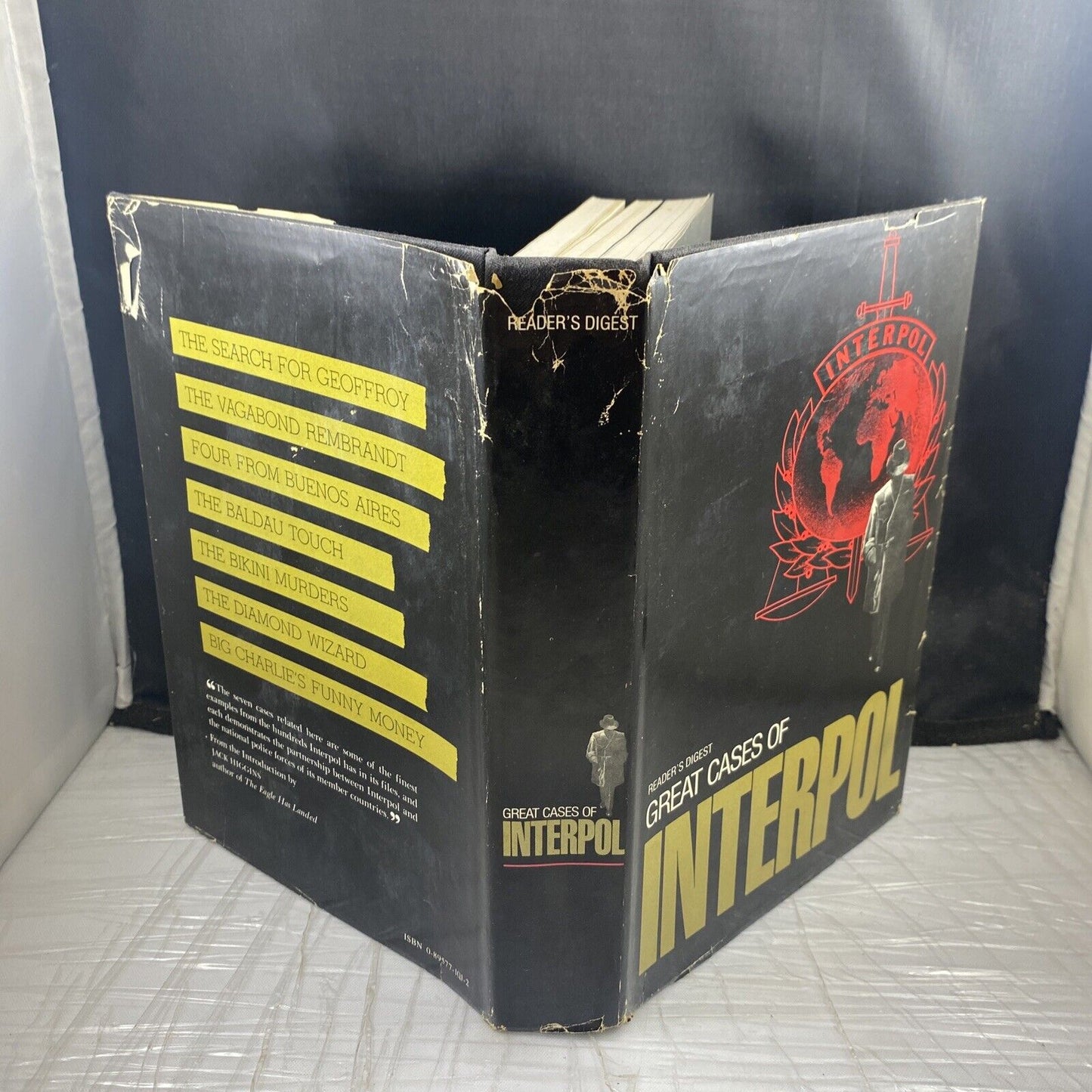Great Cases of Interpol Hardcover Reader's Digest Editors Vintage History