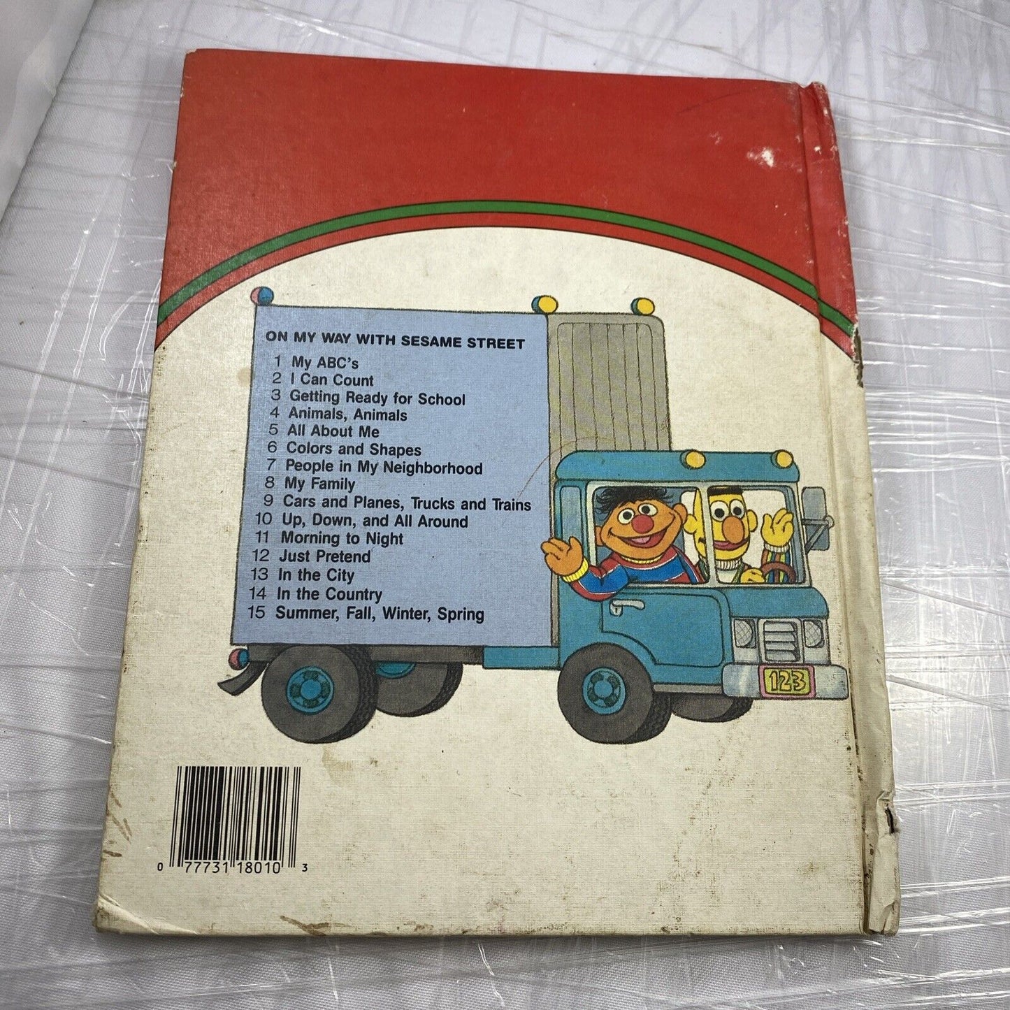 On My Way with Sesame Street, Volume 1, My ABC's Illustrated FIRST PRINT!