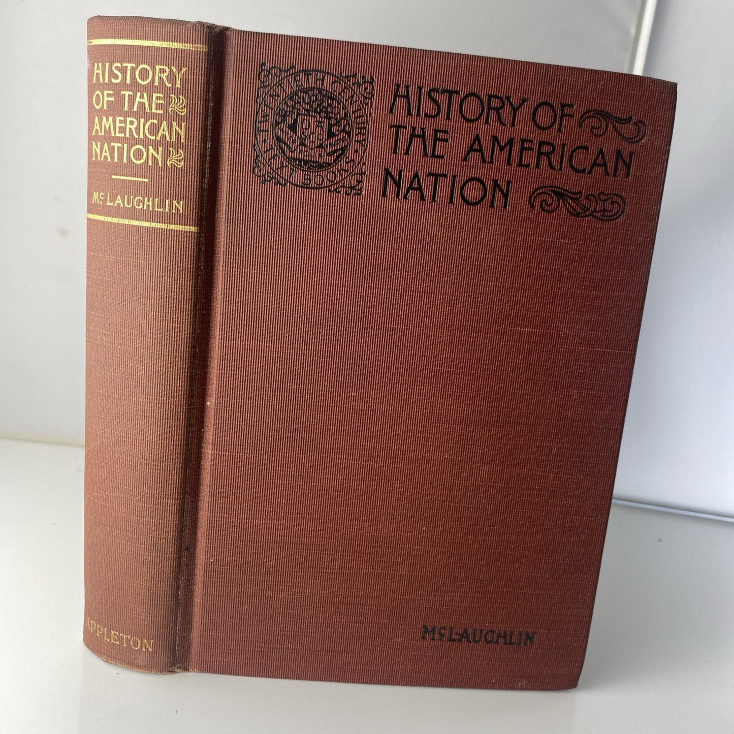 RARE 1919 A History of the American Nation by Andrew C. McLaughlin Nice Copy See