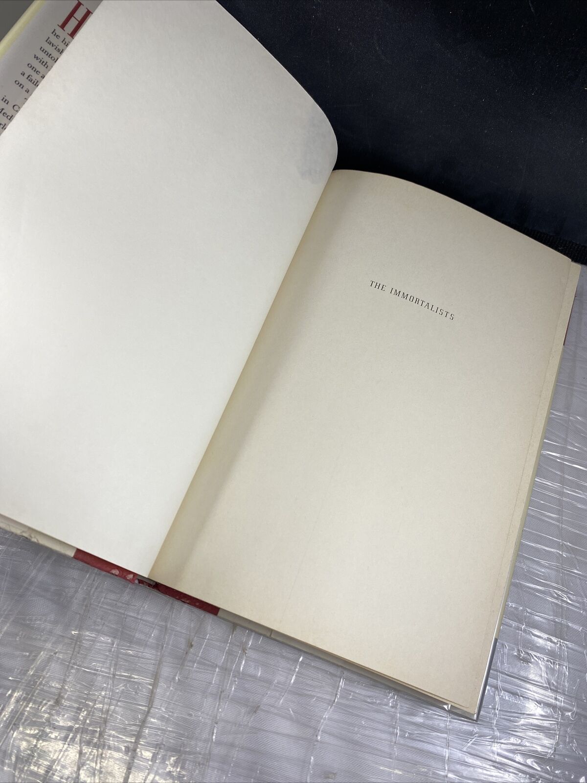 The Immortalists: Charles Lindbergh, Dr. Alexis Carrel, Eternal Life First Ed