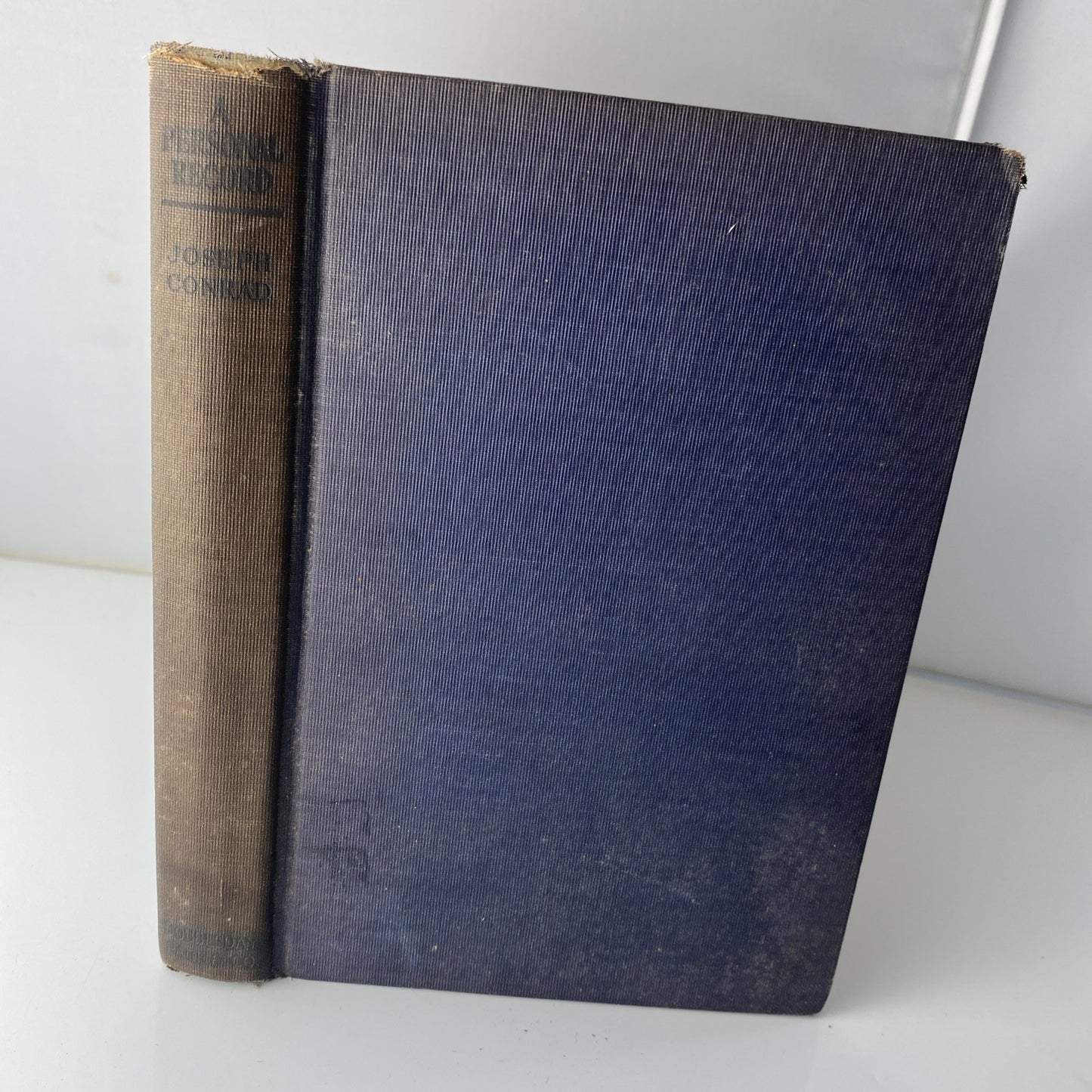 A Personal Record by Joseph Conrad Antique 1923 Hardcover - Doubleday Printing