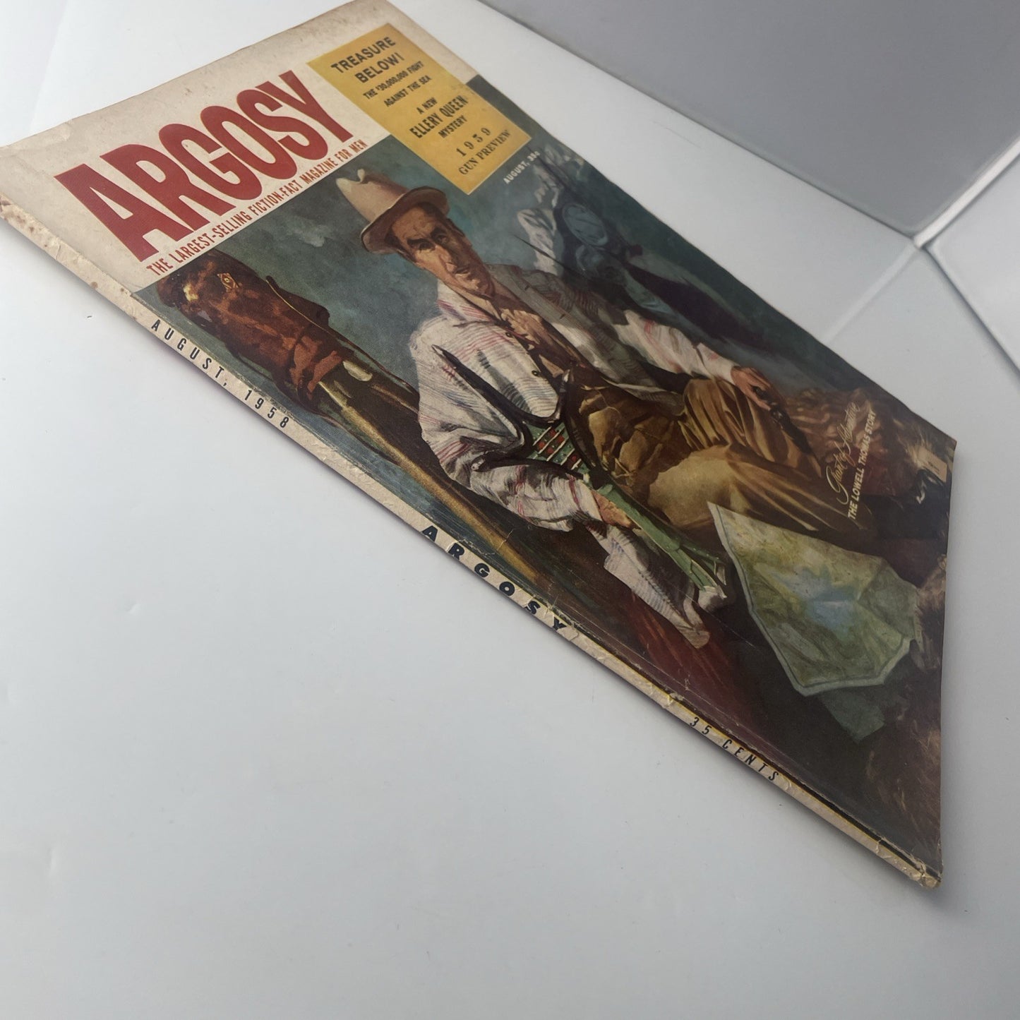 ARGOSY THE COMPLETE MEN'S MAGAZINE AUGUST 1958