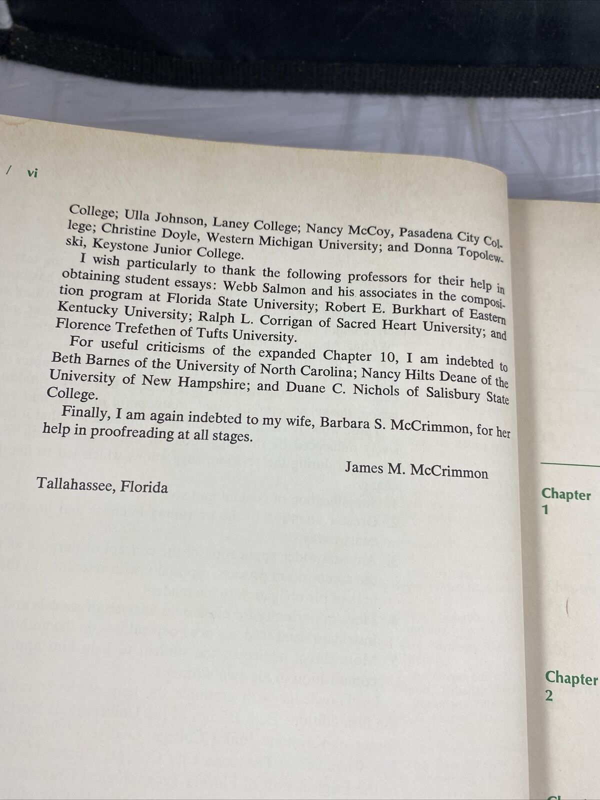 Writing with a Purpose Fifth Edition by James McCrimmon Vintage 70s Textbook