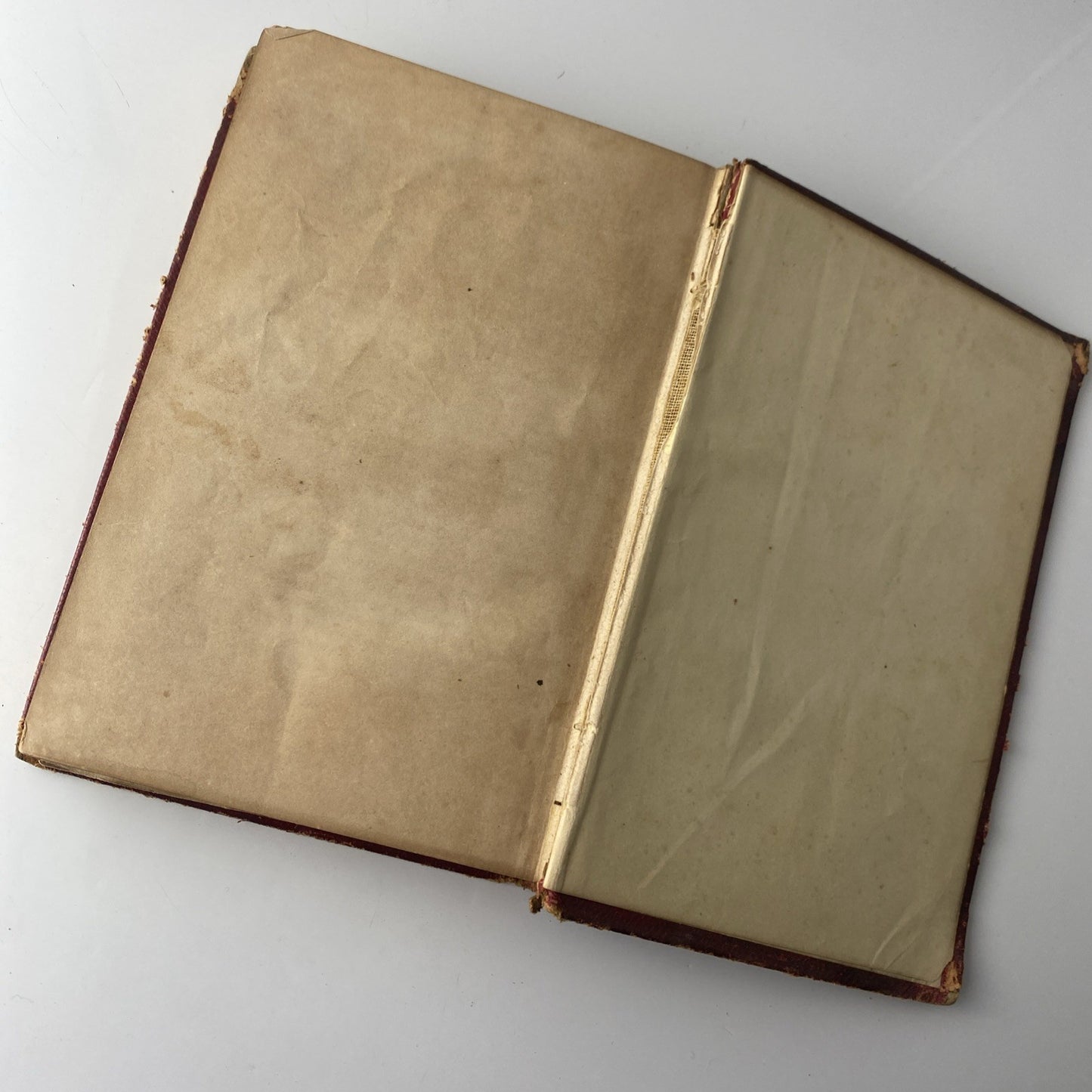 Antique Red Gilded Cover 1853 The Keepsake Of Friendship A Gift Book Hardcover