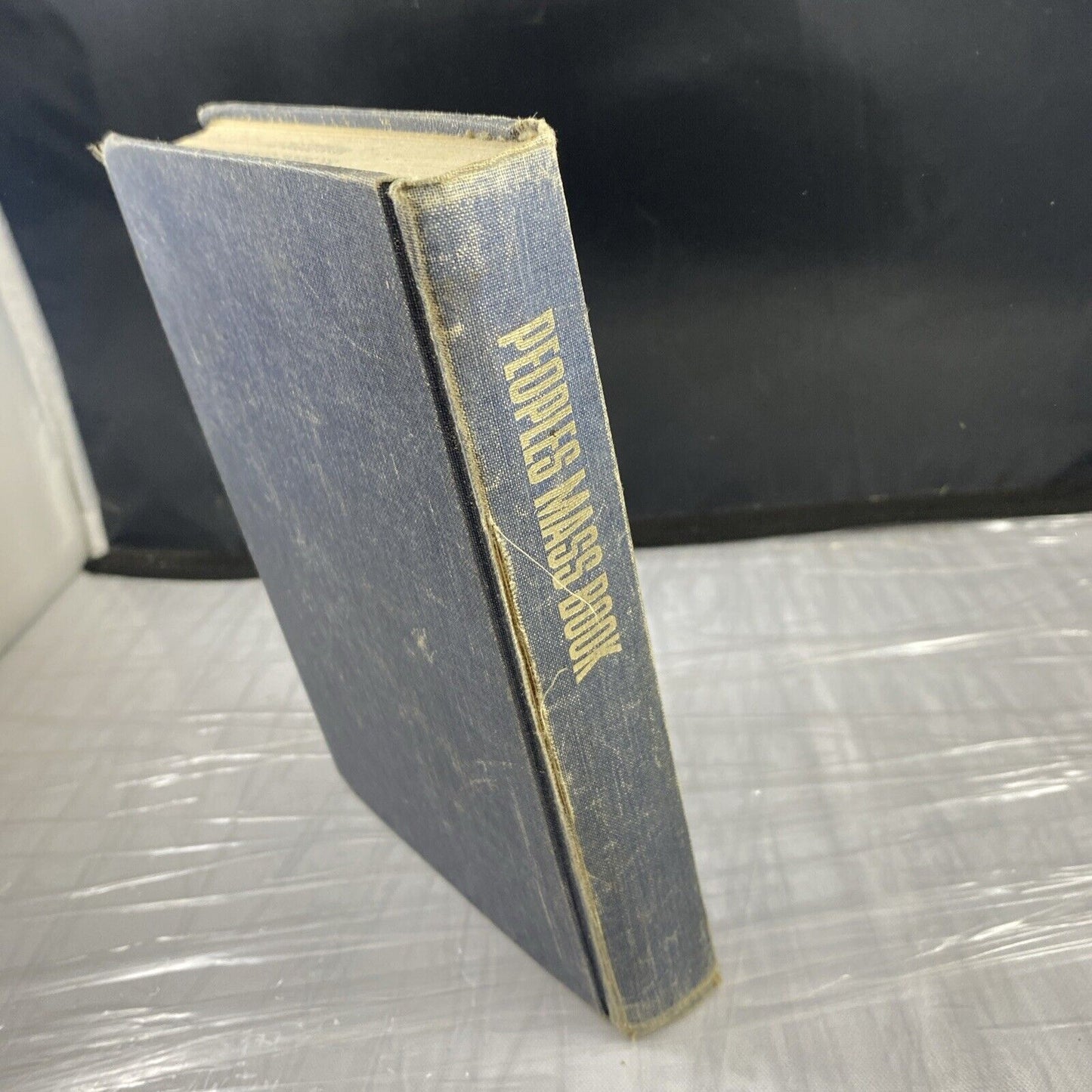 VINTAGE SPIRITUAL 1966 People's Mass Book 1st ed. Catholic Scriptures + Hymnal