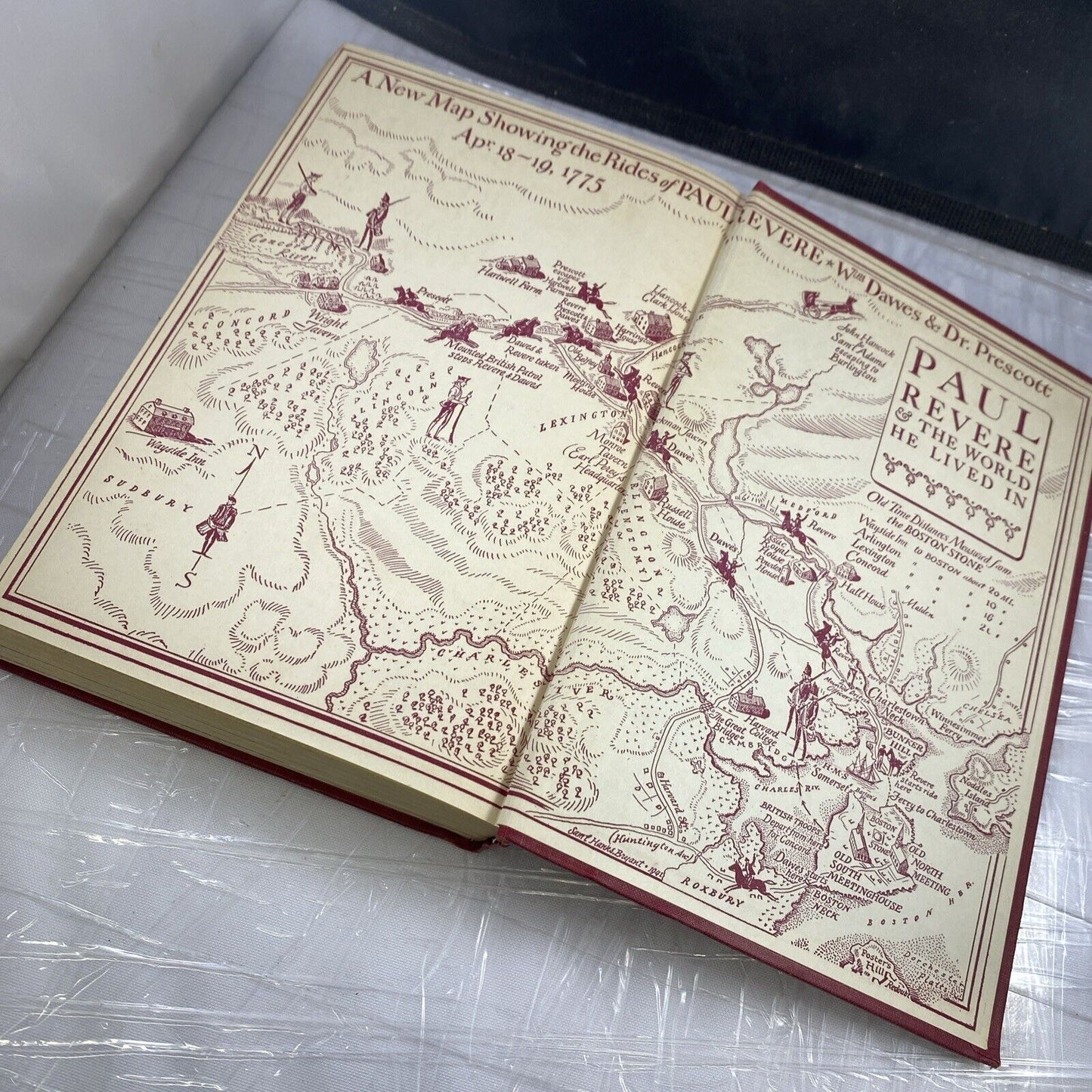 Paul Revere and the World He Lived In Ester Forbes 1st/First Edition (Z109)