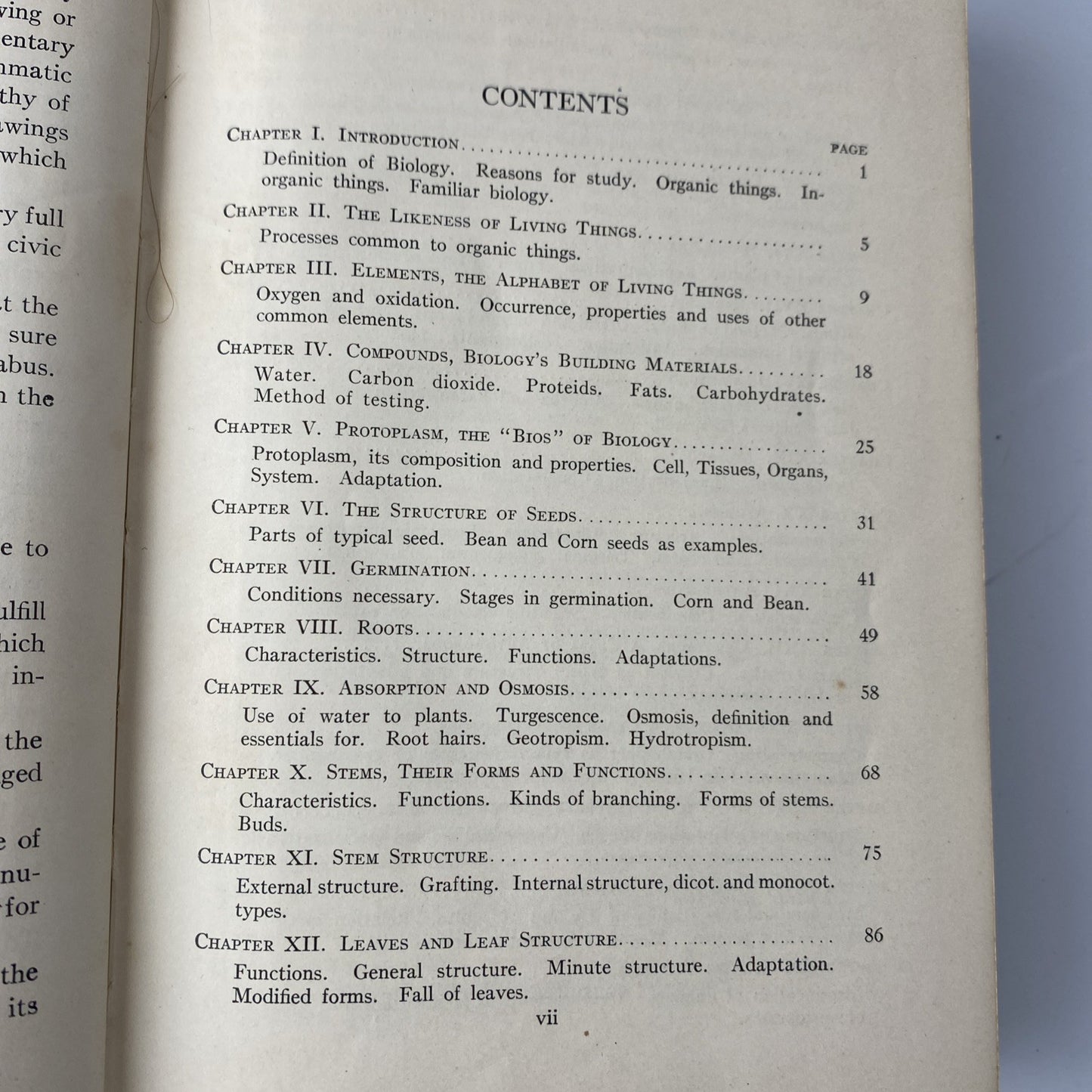 Biology For Beginners textbook by Truman J. Moon 1921 1924 antique vintage