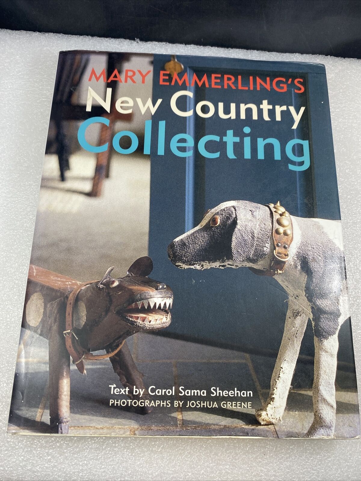 Mary Emmerling's New Country Collecting 1st Edition HCDJ Farmhouse Antique Vtg