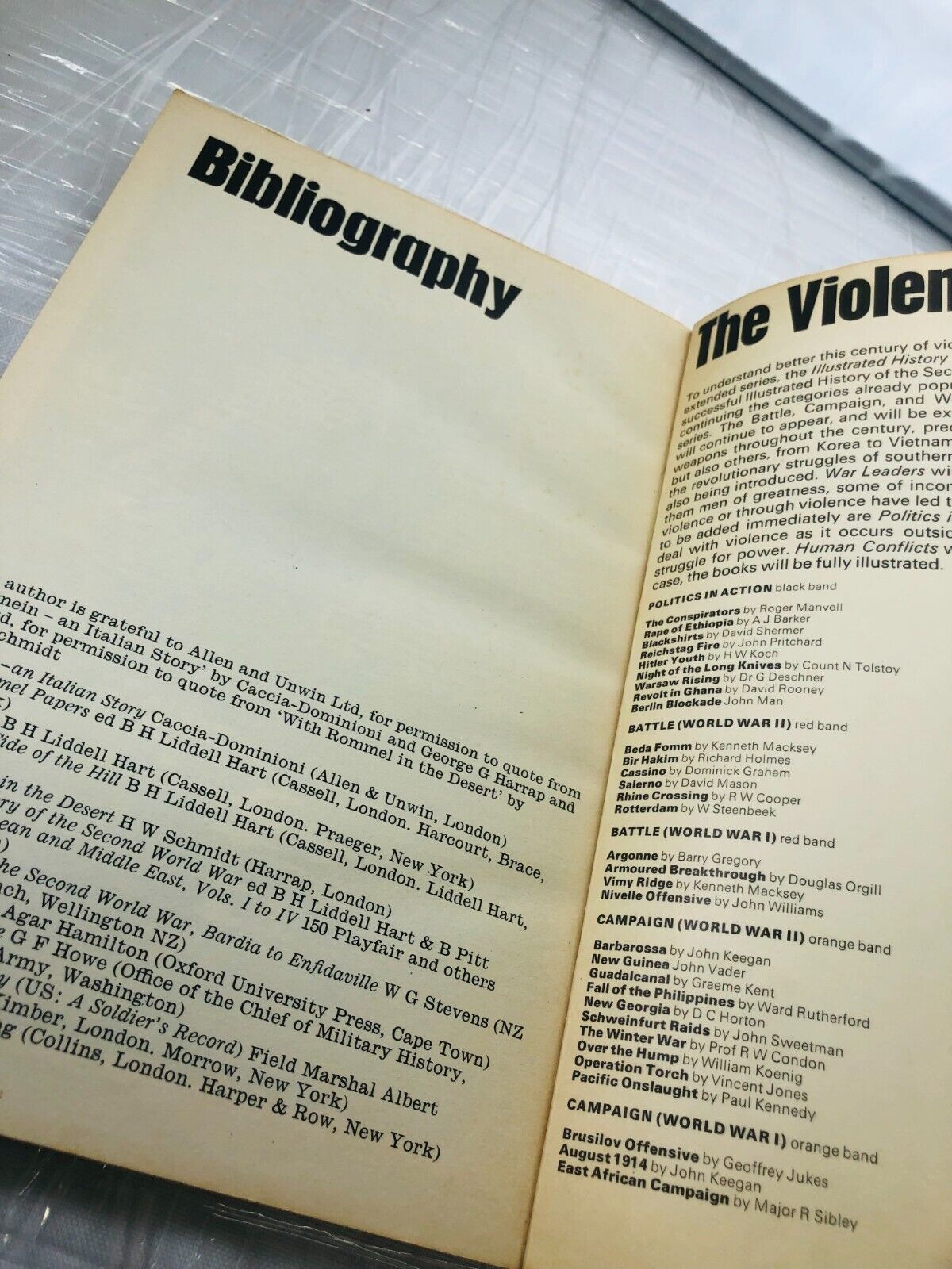 Afrika Korps by Major K. J. Macksey, M.C., Paperback, first ed. 2nd print 1972