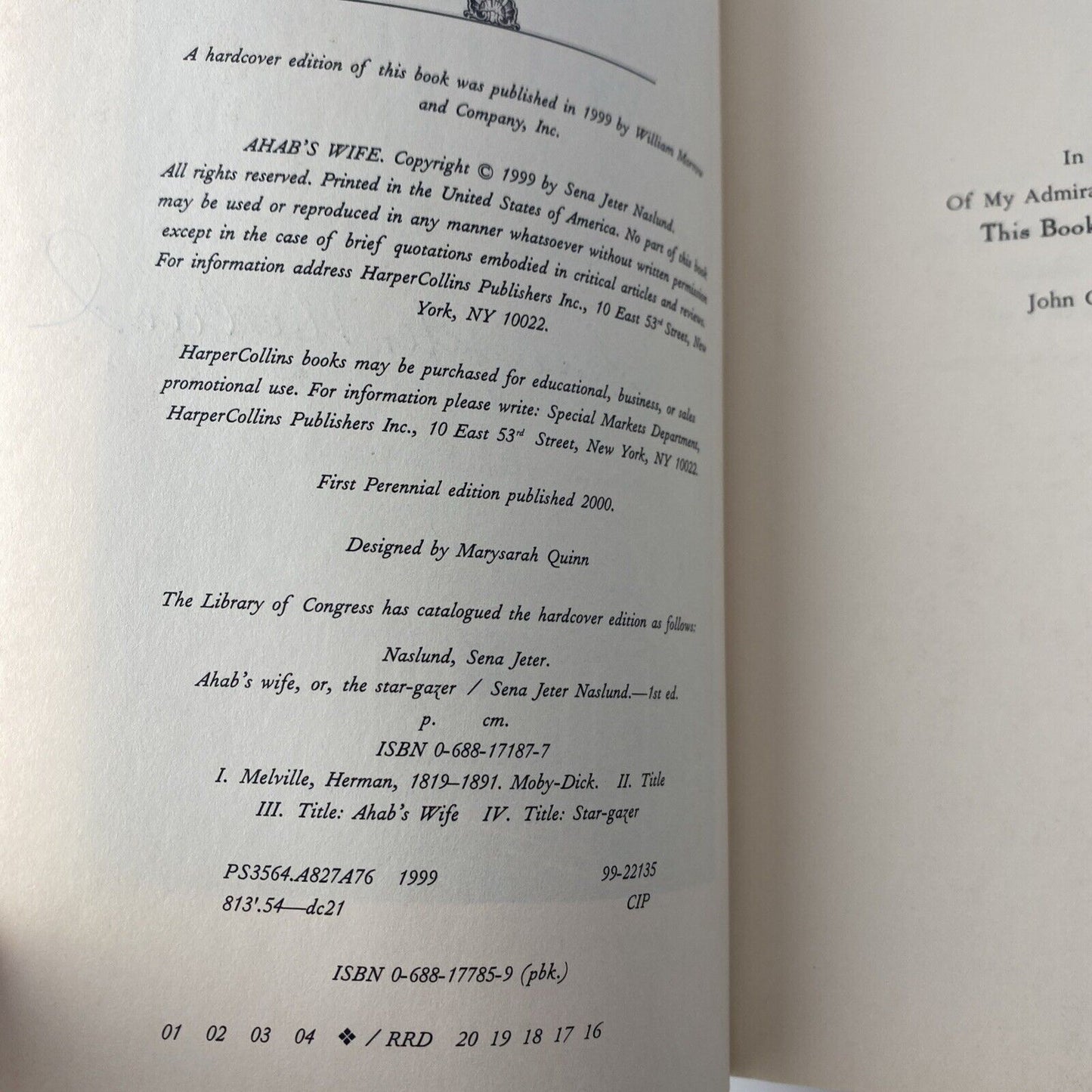 Ahab's Wife: Or, The Star-gazer: A Novel (P.S.) - Paperback - Good
