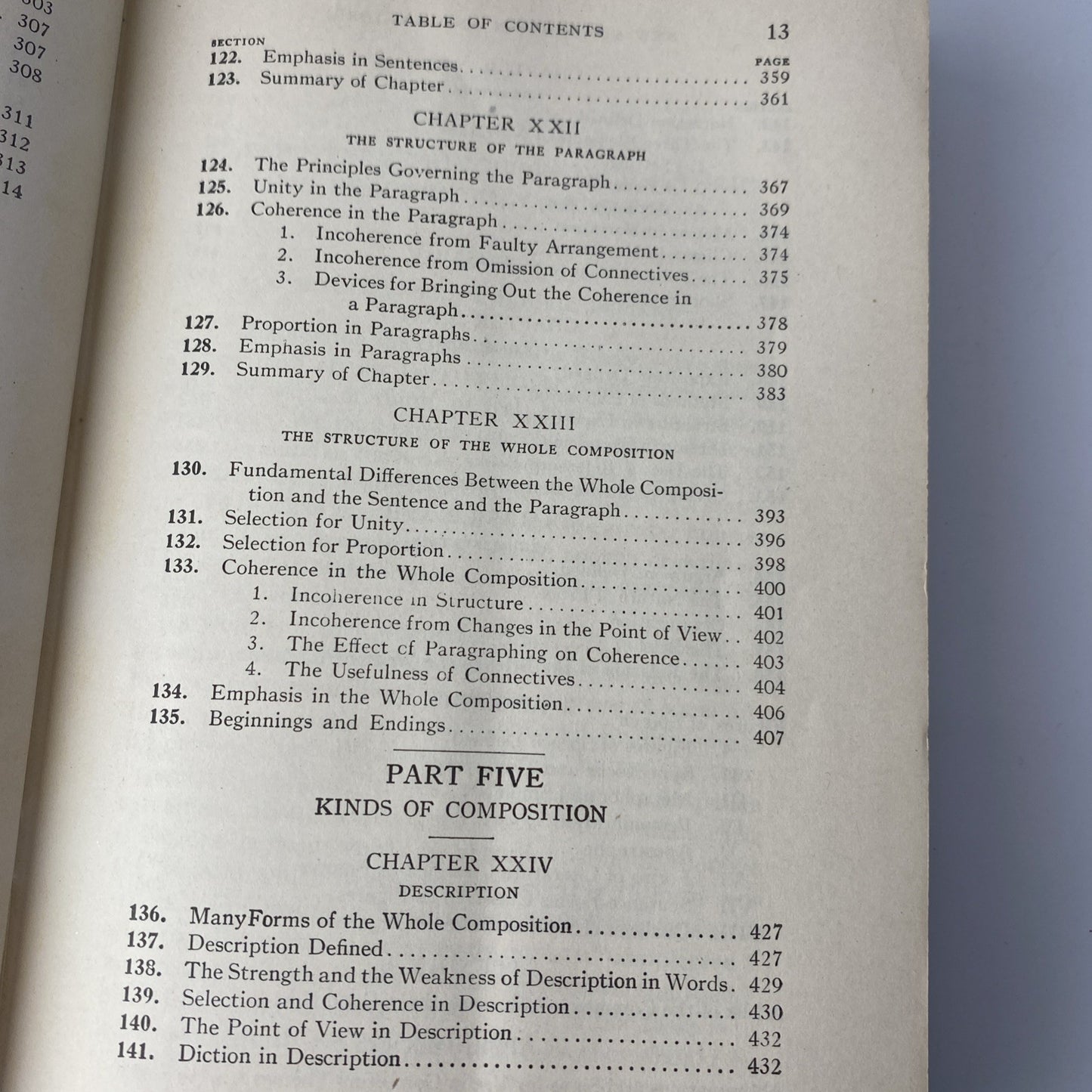 New Composition and Rhetoric Antique English Writing School Book 1911 Hardcover)