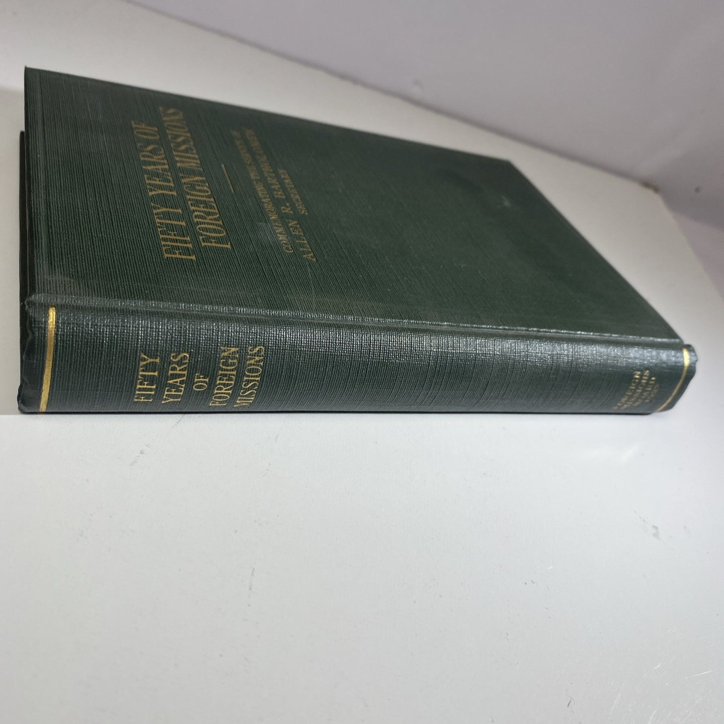 Vintage Antique World Travel Fifty Years of Foreign Missions Allen R Bartholomew
