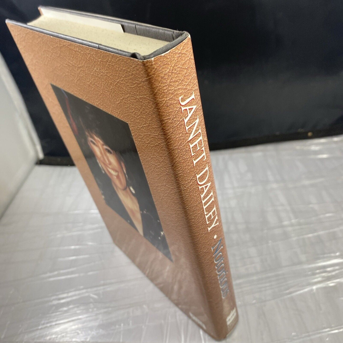 Notorious Janet Dailey Book Club Edition Vintage Romance Novel Very Good