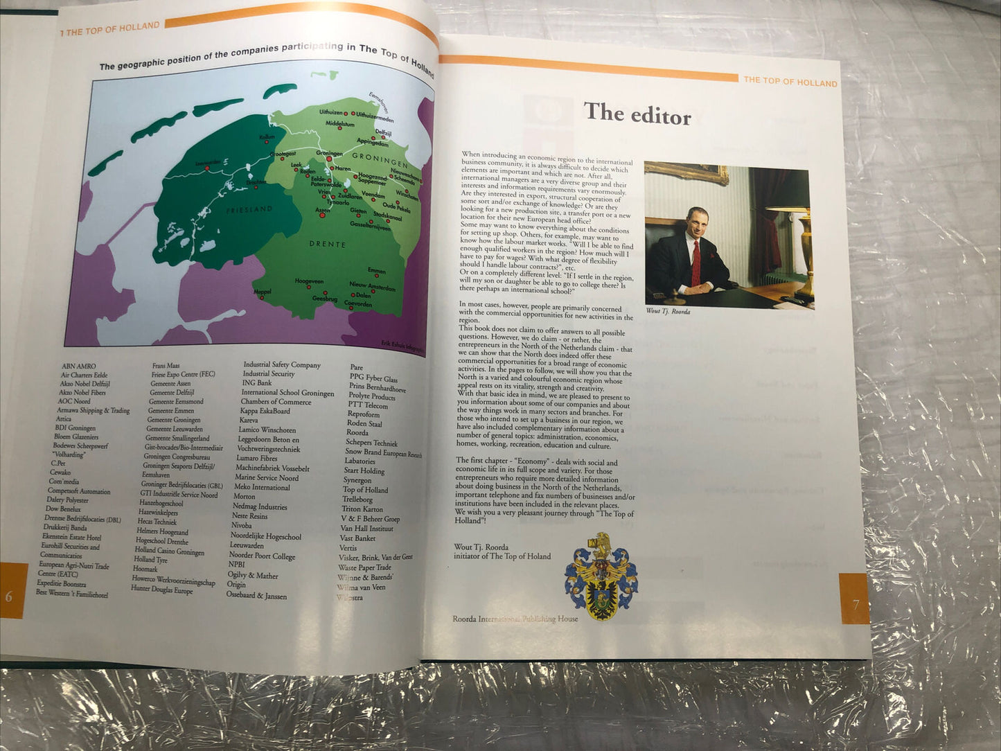 “The Top Of Holland” Netherlands Economy Book From 1997. Pictures Illustrations