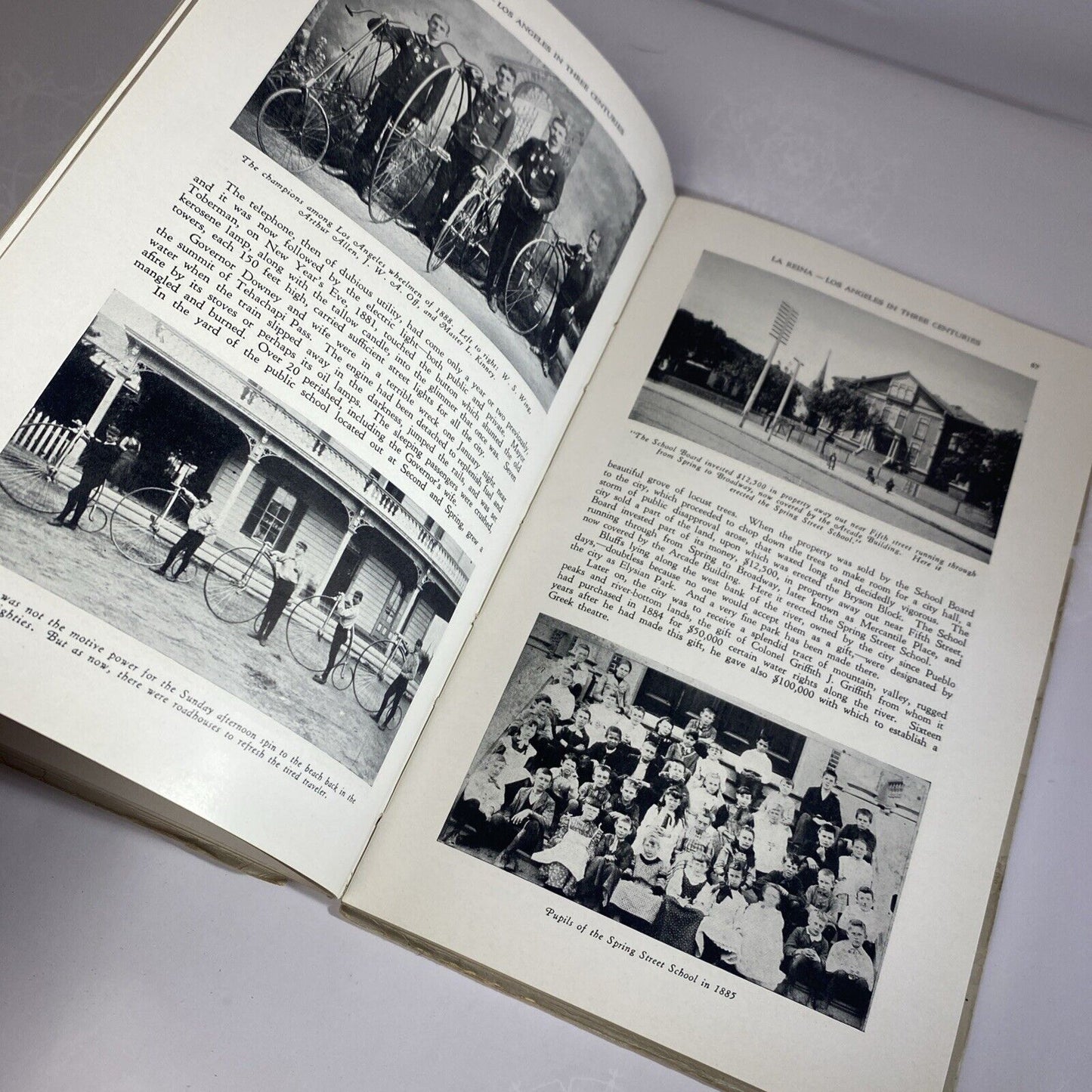 La Reina Los Angeles California Historical Photos History Book, 1932 Paperback