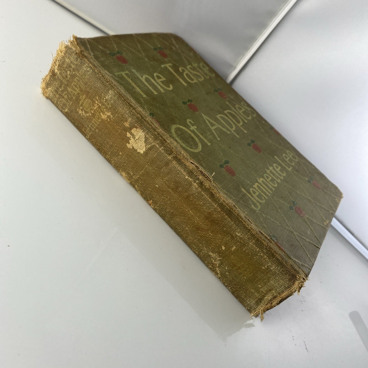 The Taste of Apples (Hardcover) 1913 by Jennette Lee See Pics Antique Novel