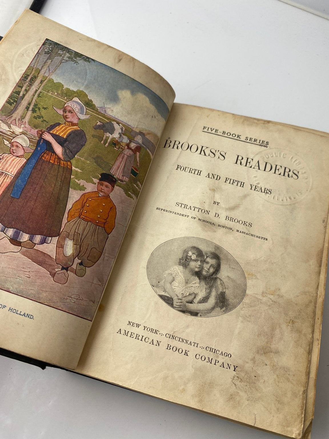 Brooks's Readers Fourth and Fifth Years Stratton D. Brooks 1906 American Book