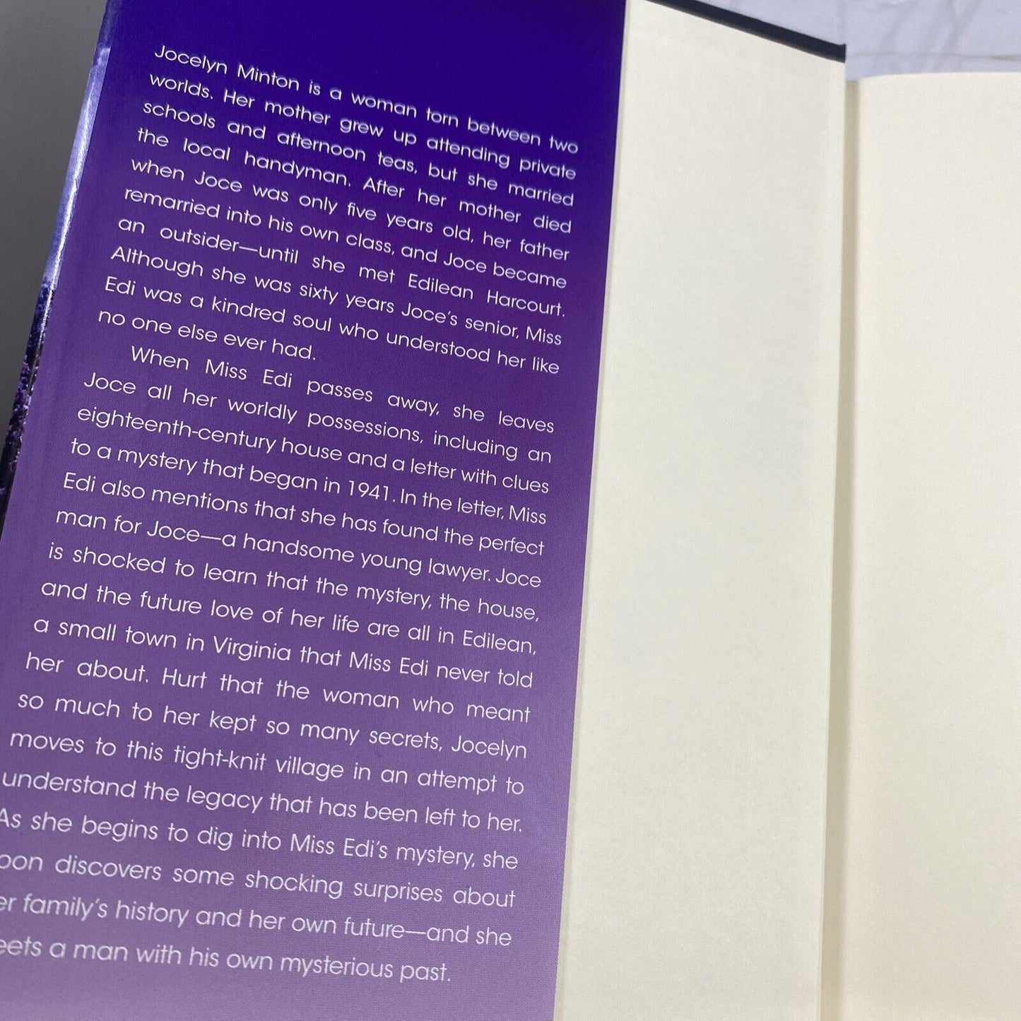 Lavender Morning by Jude Deveraux, Hardcover! Book Club Edition VG