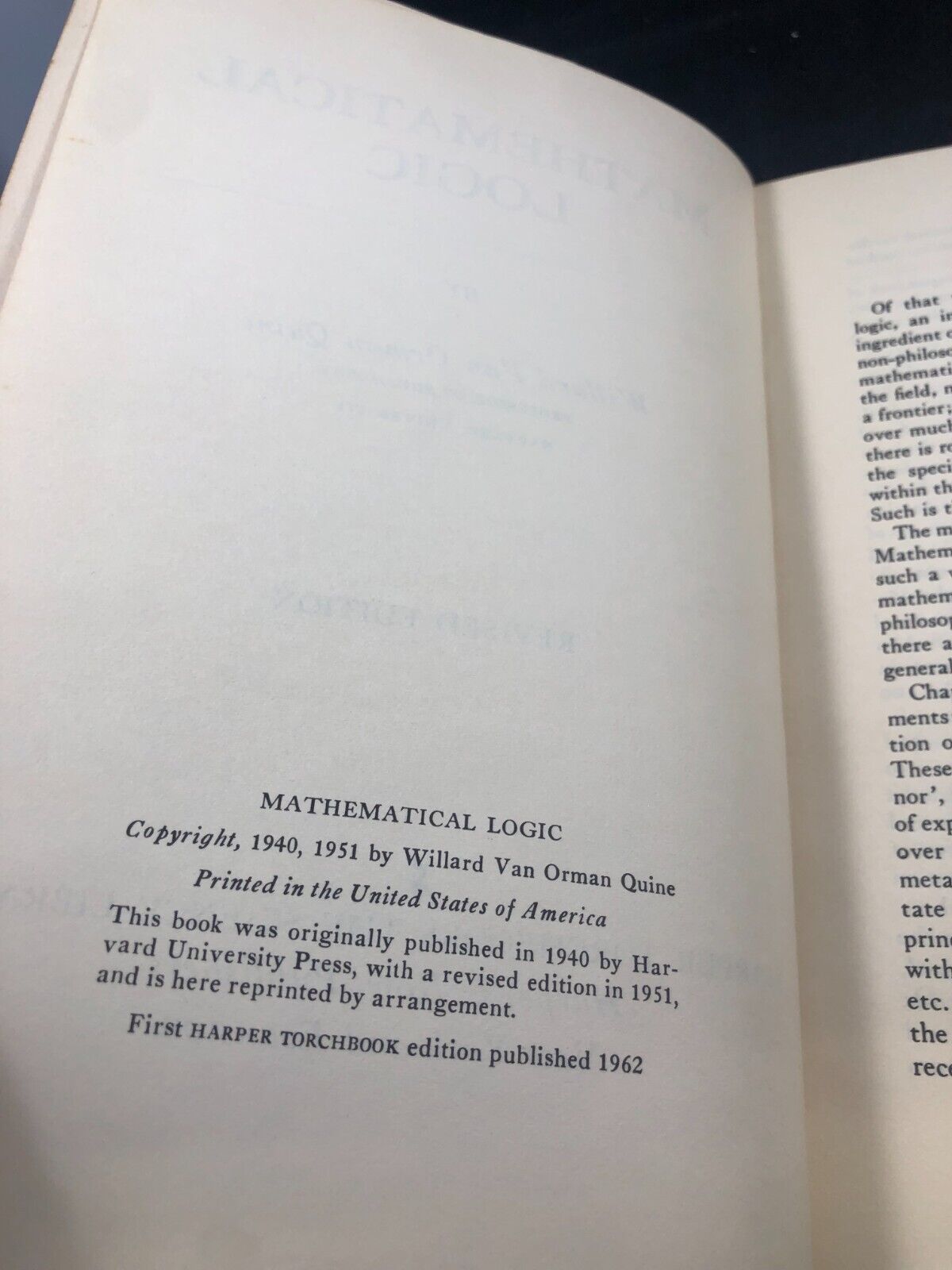 Mathematical Logic: Revised Edition , paperback , Quine, Willard Van Orman