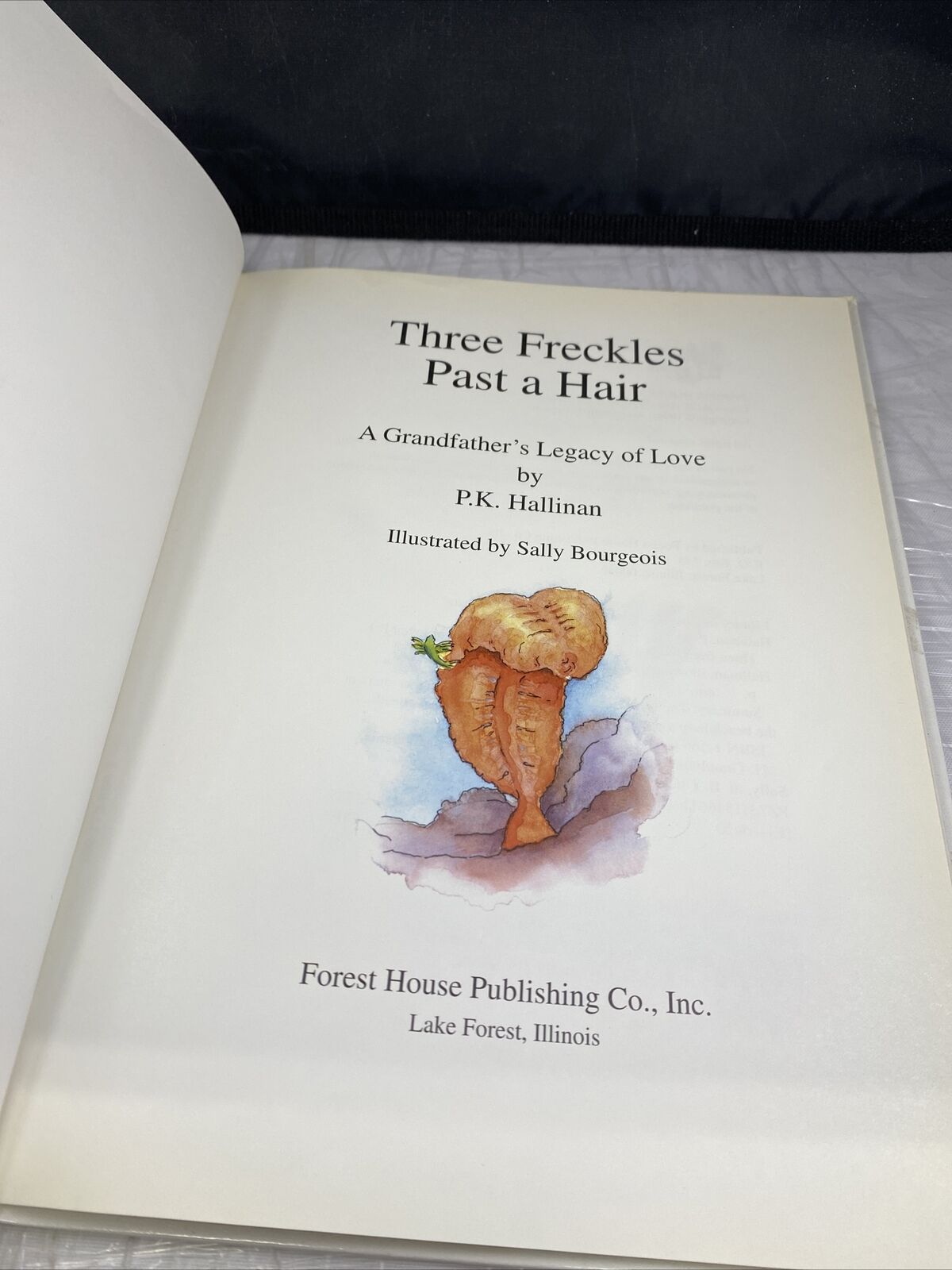 Three Freckles Past a Hair A Grandfather s Legacy of Love Rare 90s Illustrated