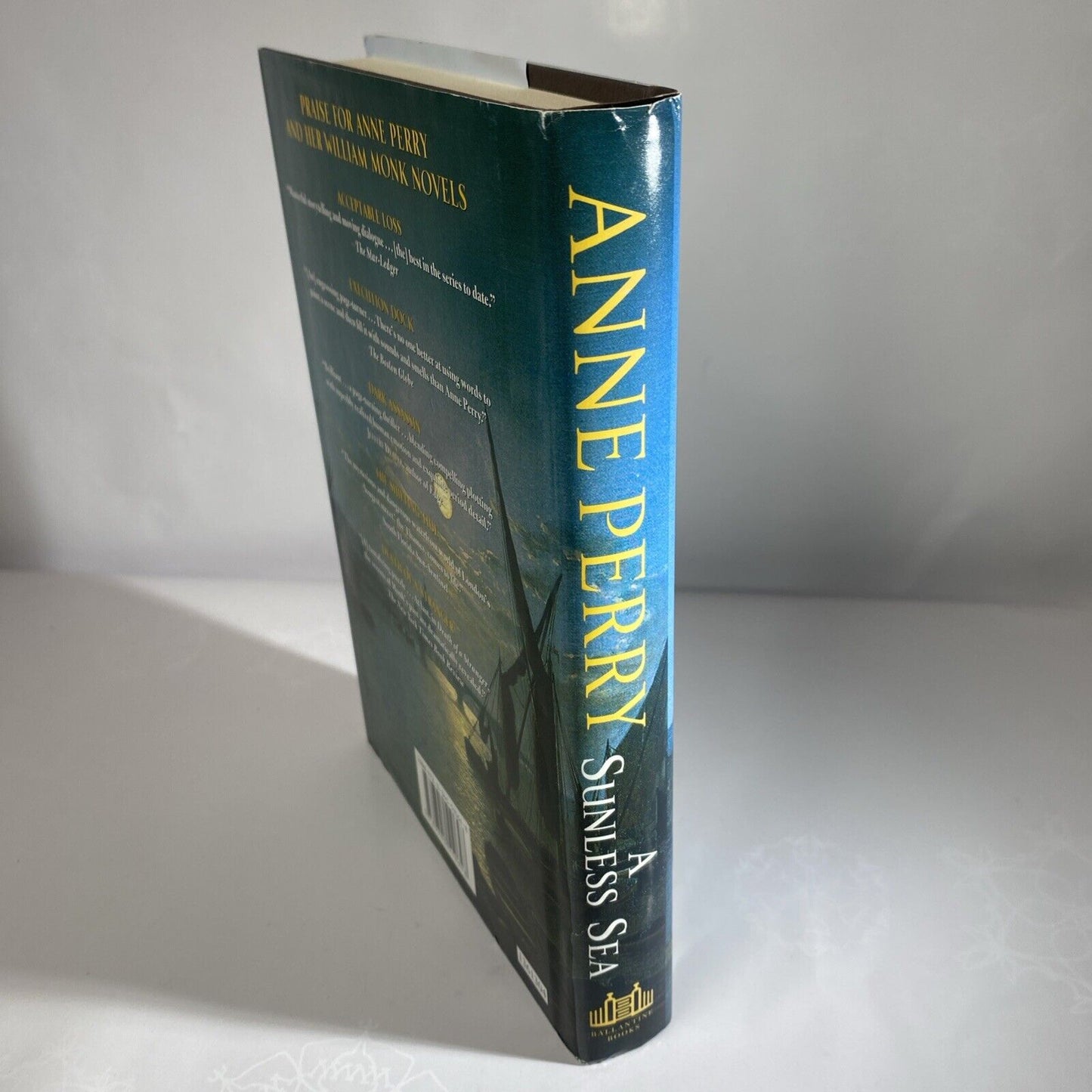 A Sunless Sea: A William Monk Novel - Perry, Anne - hardcover Book Club Edition