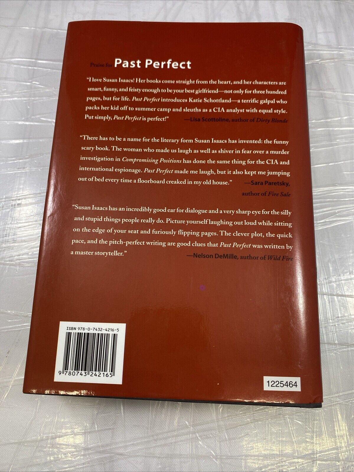 Past Perfect: A Novel - Hardcover By Isaacs, Susan - Very Good BCE