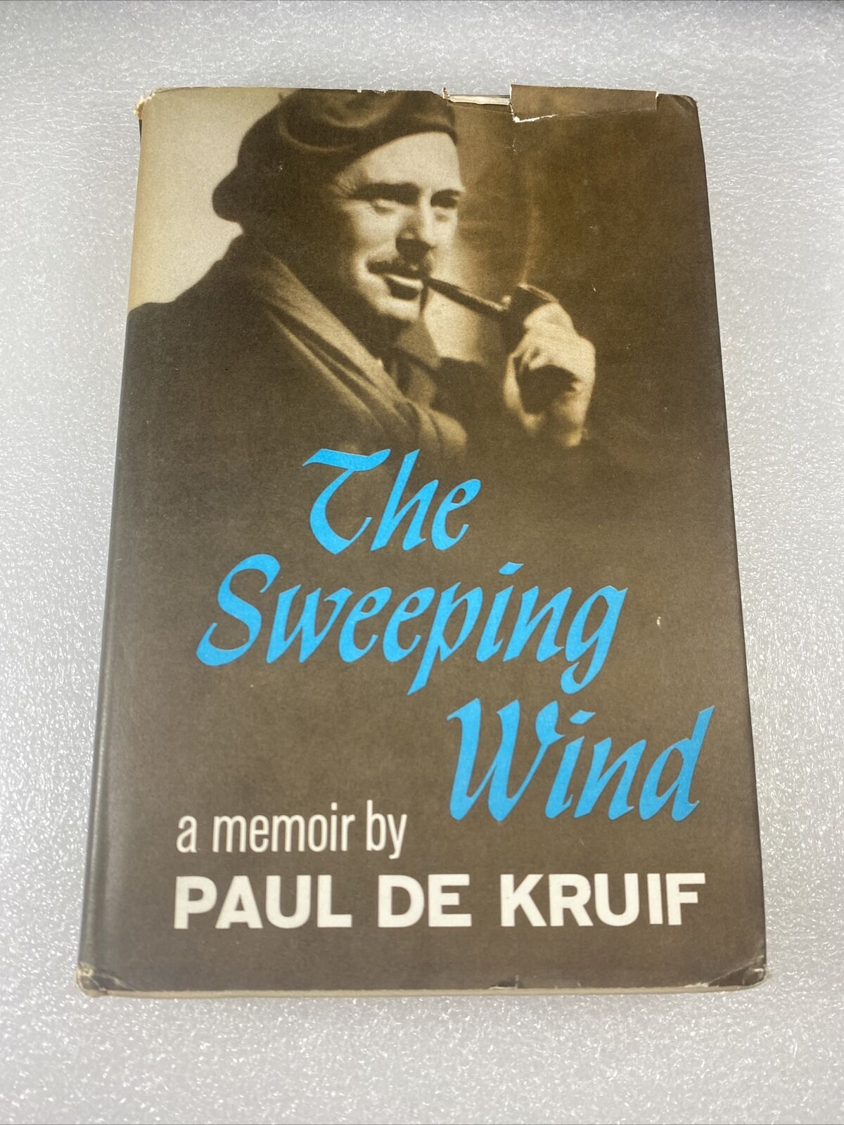 THE SWEEPING WIND Paul De Kruif Dust Jacket Harcourt Vintage 60s BCE DJ Deco