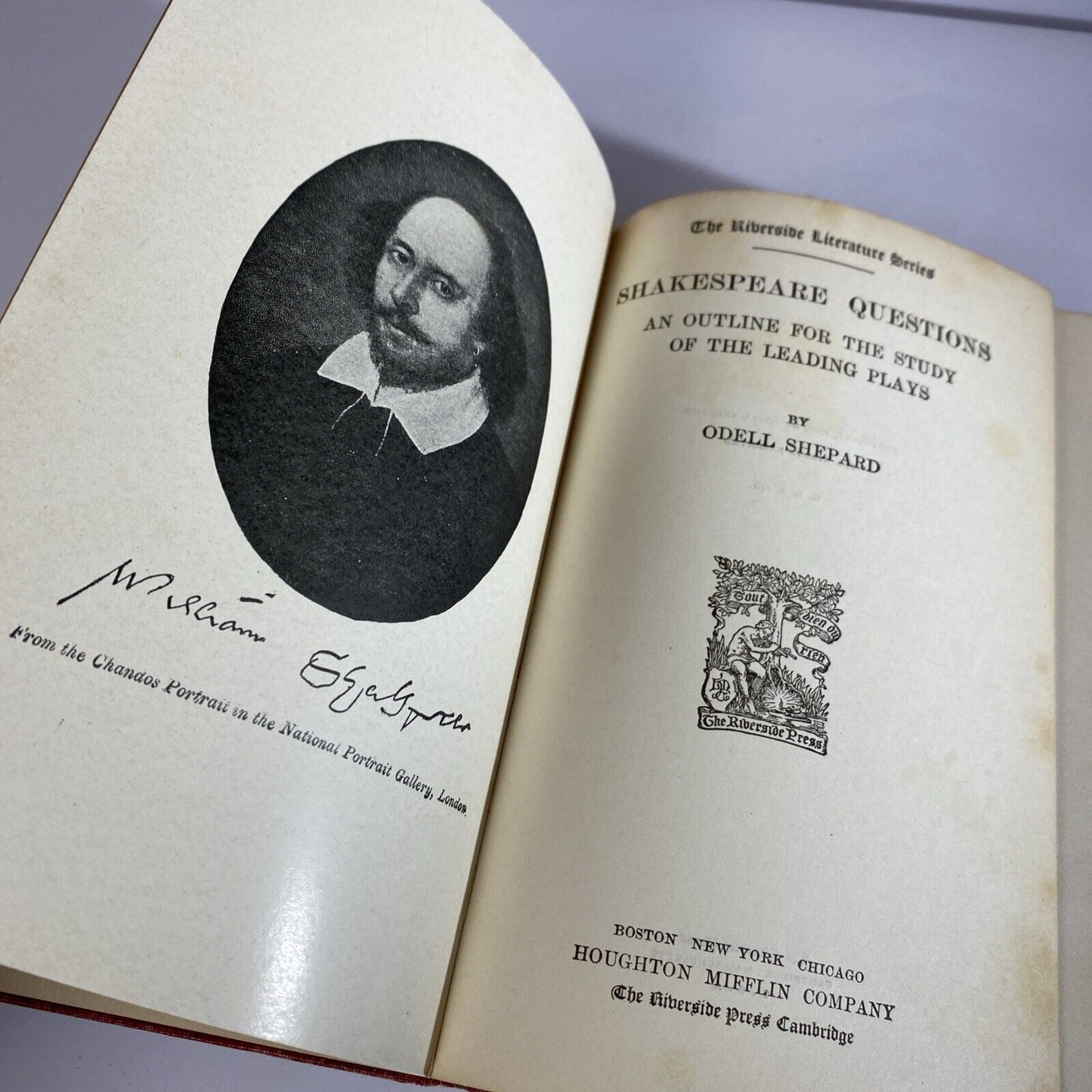 Shakespeare Questions An Outline for the Study of the Leading Plays 1916 “good”
