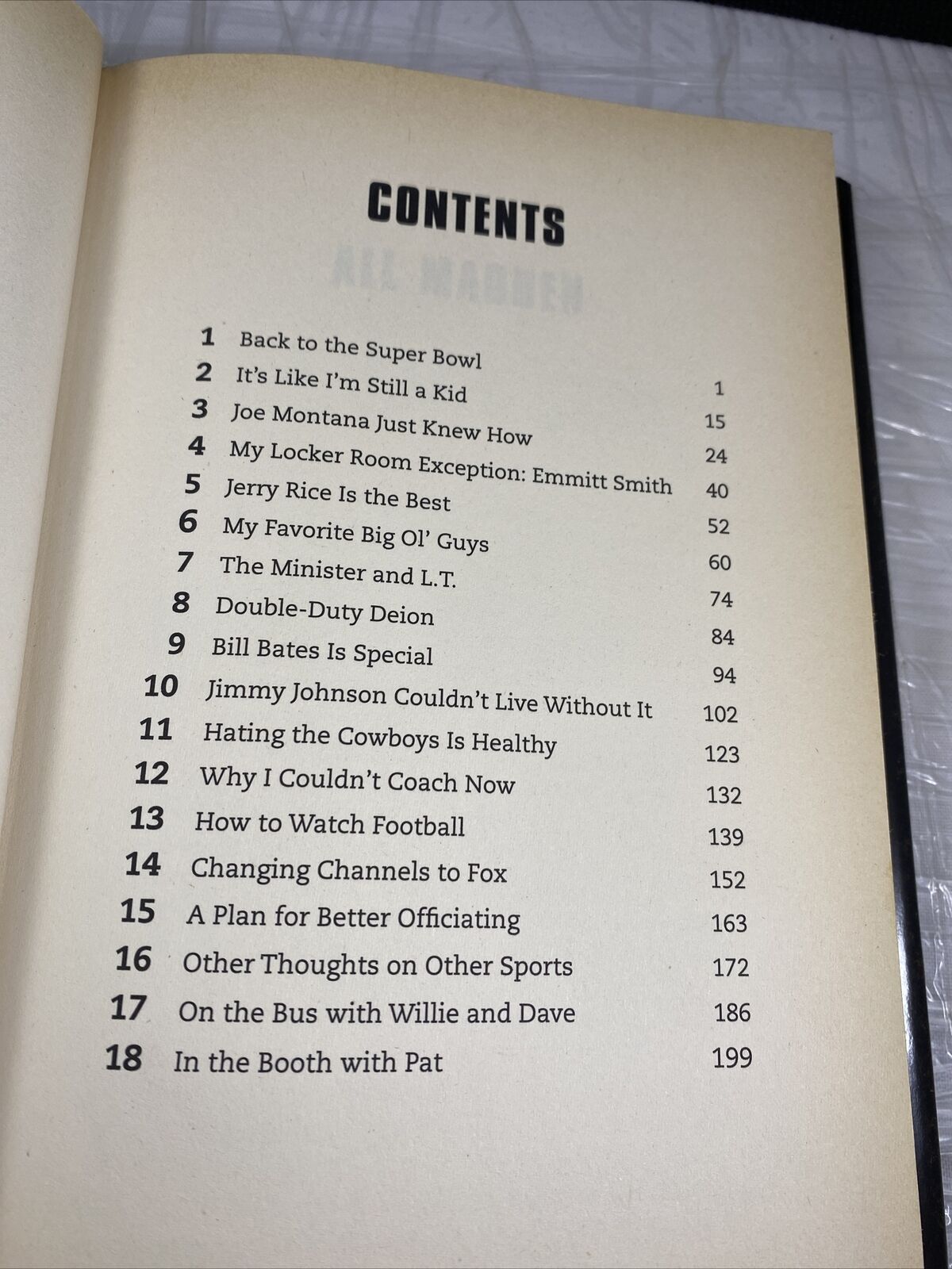 All Madden Hey I m Talking Pro Football Vintage First Edition Print Famous Book