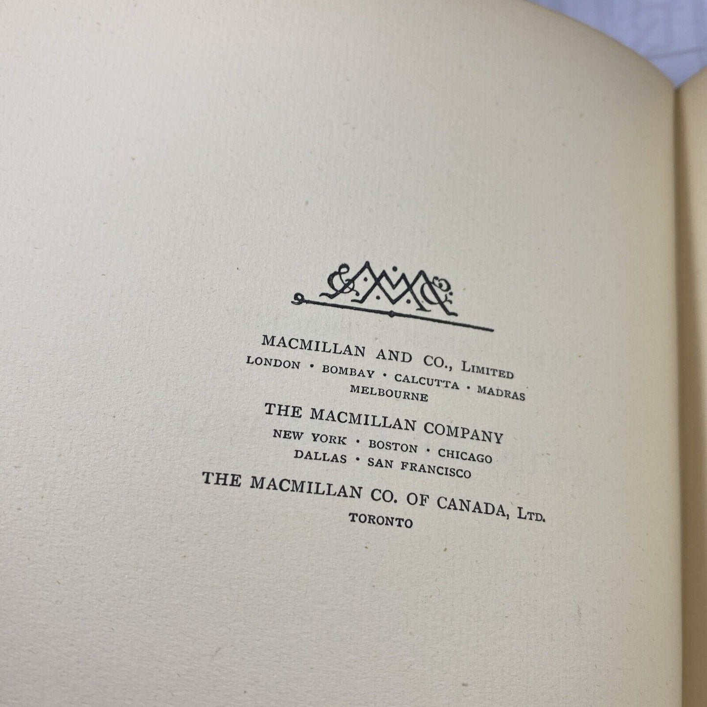 Antique Macmillan Thomas Hardy 1923 Famous Tragedy of the Queen of Cornwall