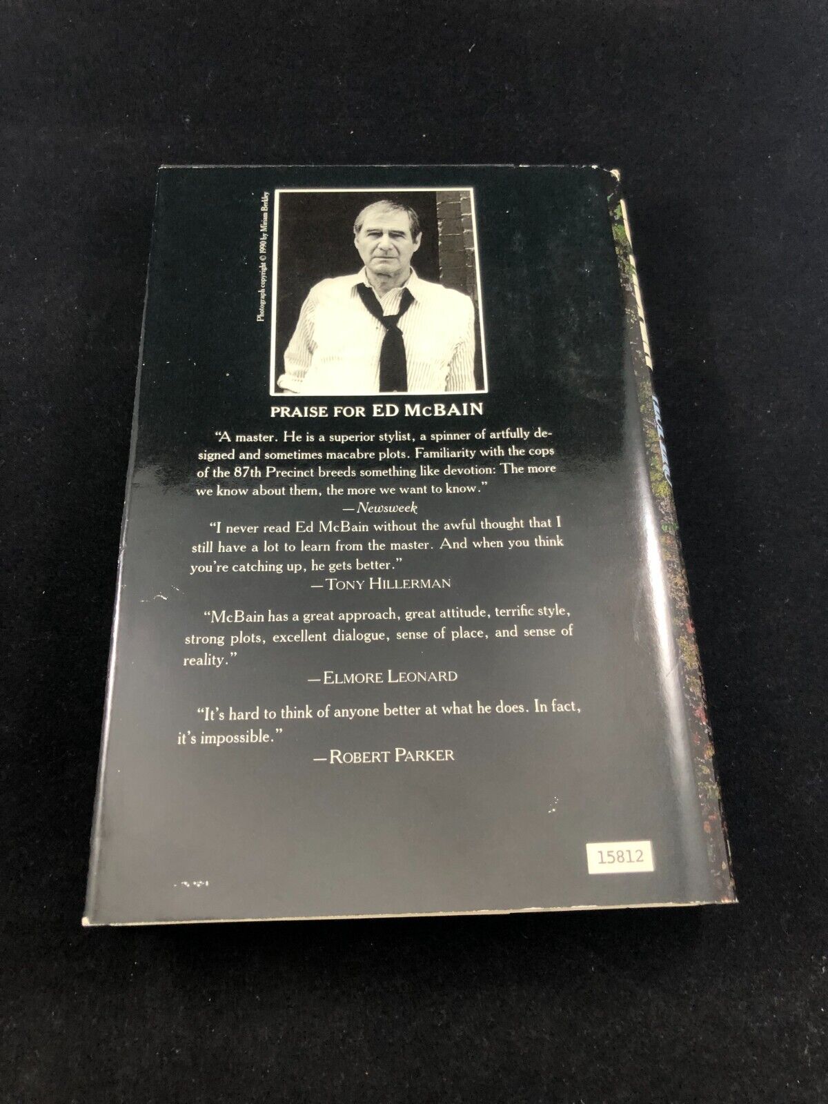 Vespers Mystery Hardcover Book by Ed McBain from Willow Morrow and Co 1990