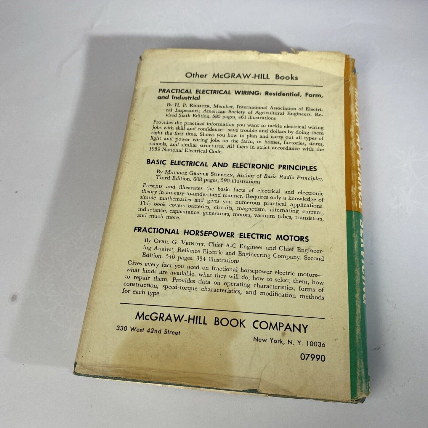 Major-appliance Servicing by Brockwell, P. T., 1958 Hardcover Vintage 50s Text