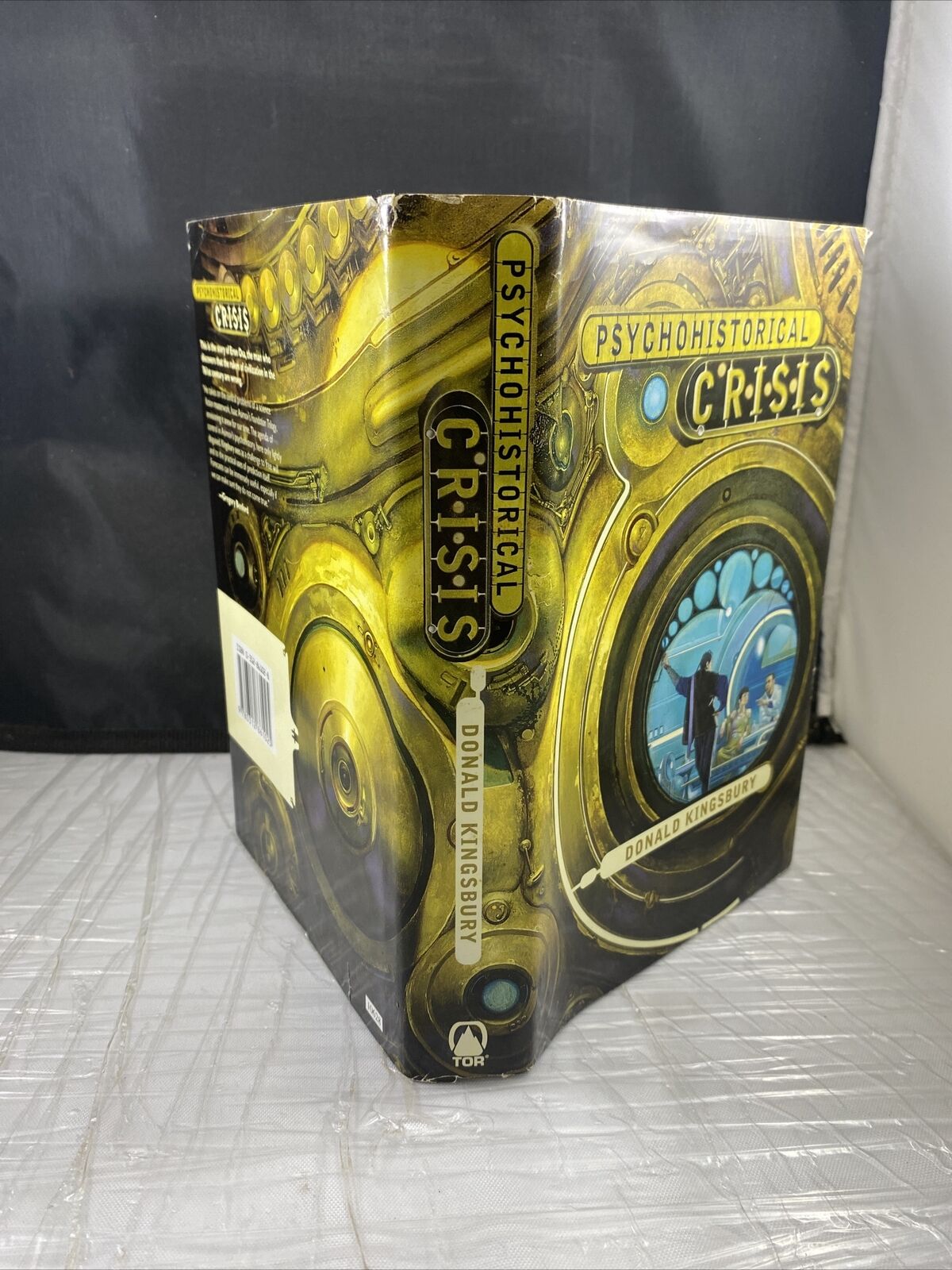 Psychohistorical Crisis by Donald Kingsbury Jacket Hard Sci-fi Book Club ED