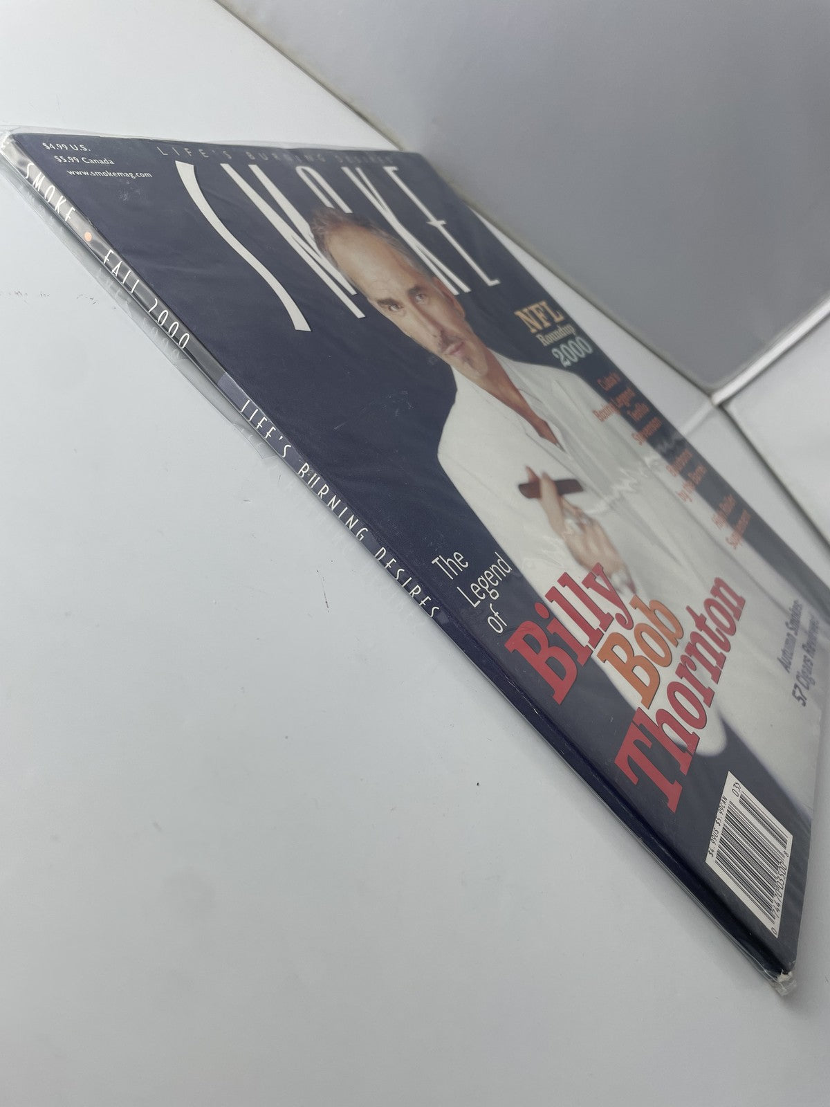 Vintage Smoke Magazine Fall 2000 Billy Bob Thornton NFL Cuba Boxing Cigars