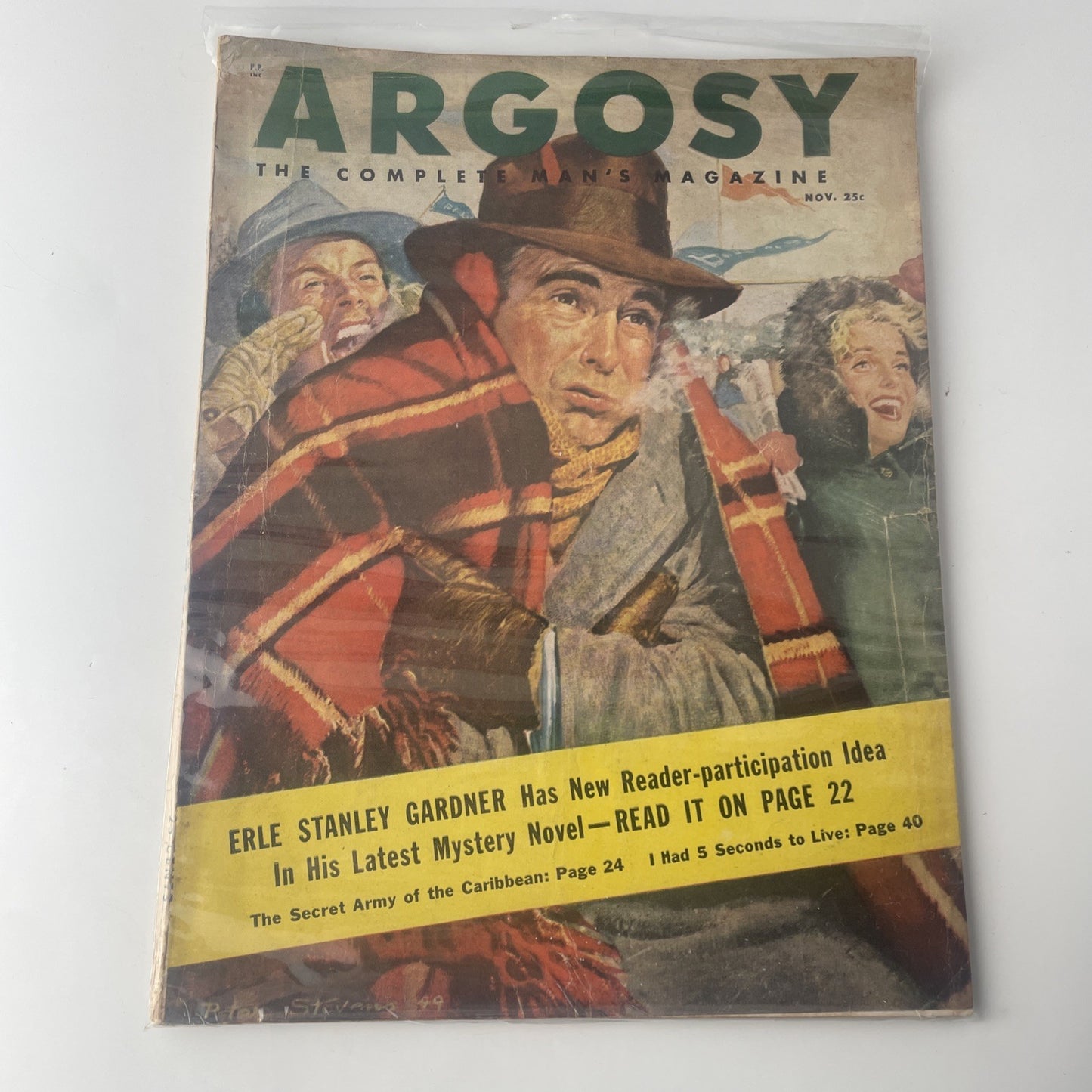 Argosy Magazine Nov 1949 Erle Stanley Gardner I Was Shanghaied Into The Foreign