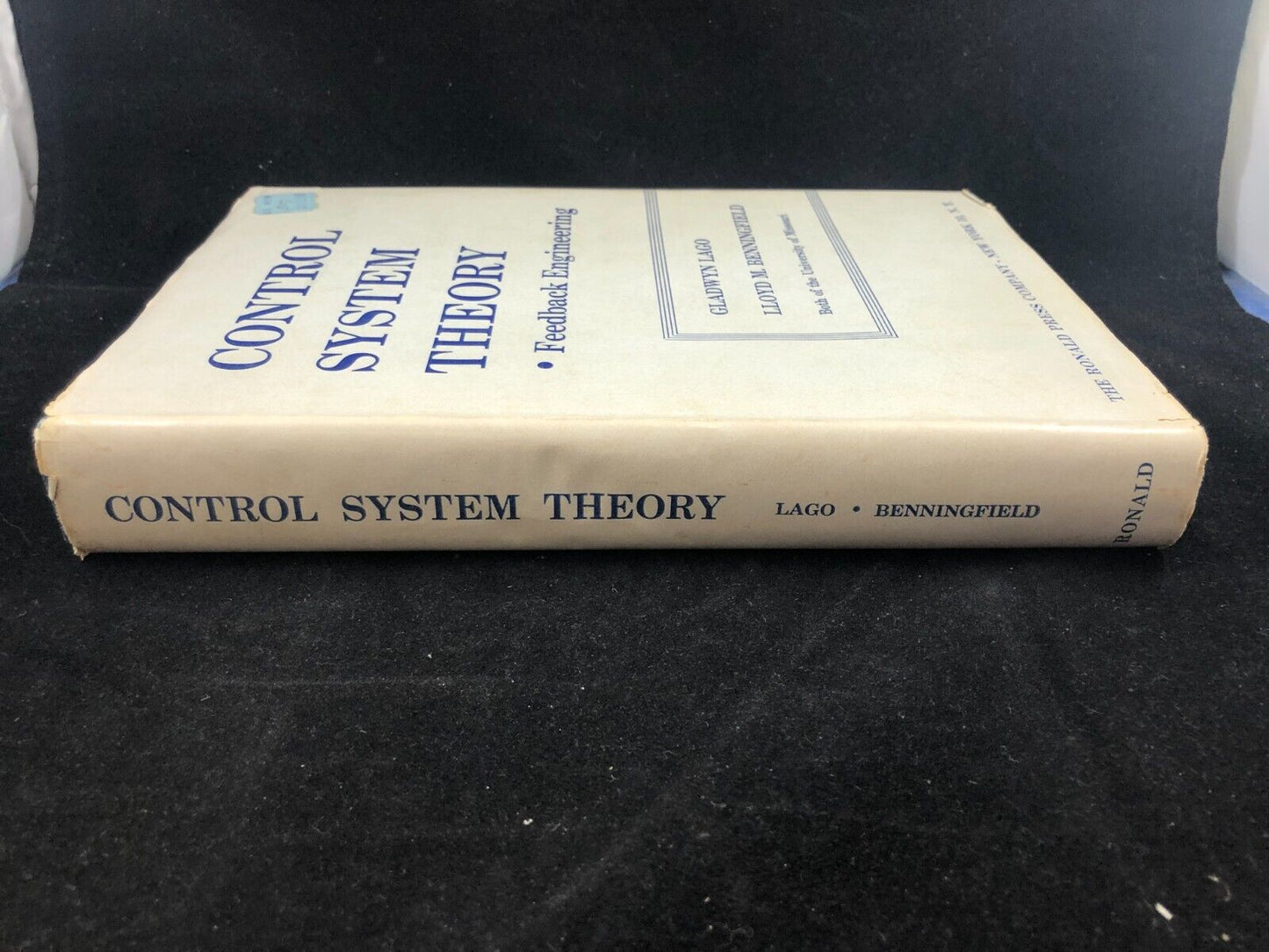 Modern Control System Theory and Design by Shinners, Stanley M. 1962 textbook