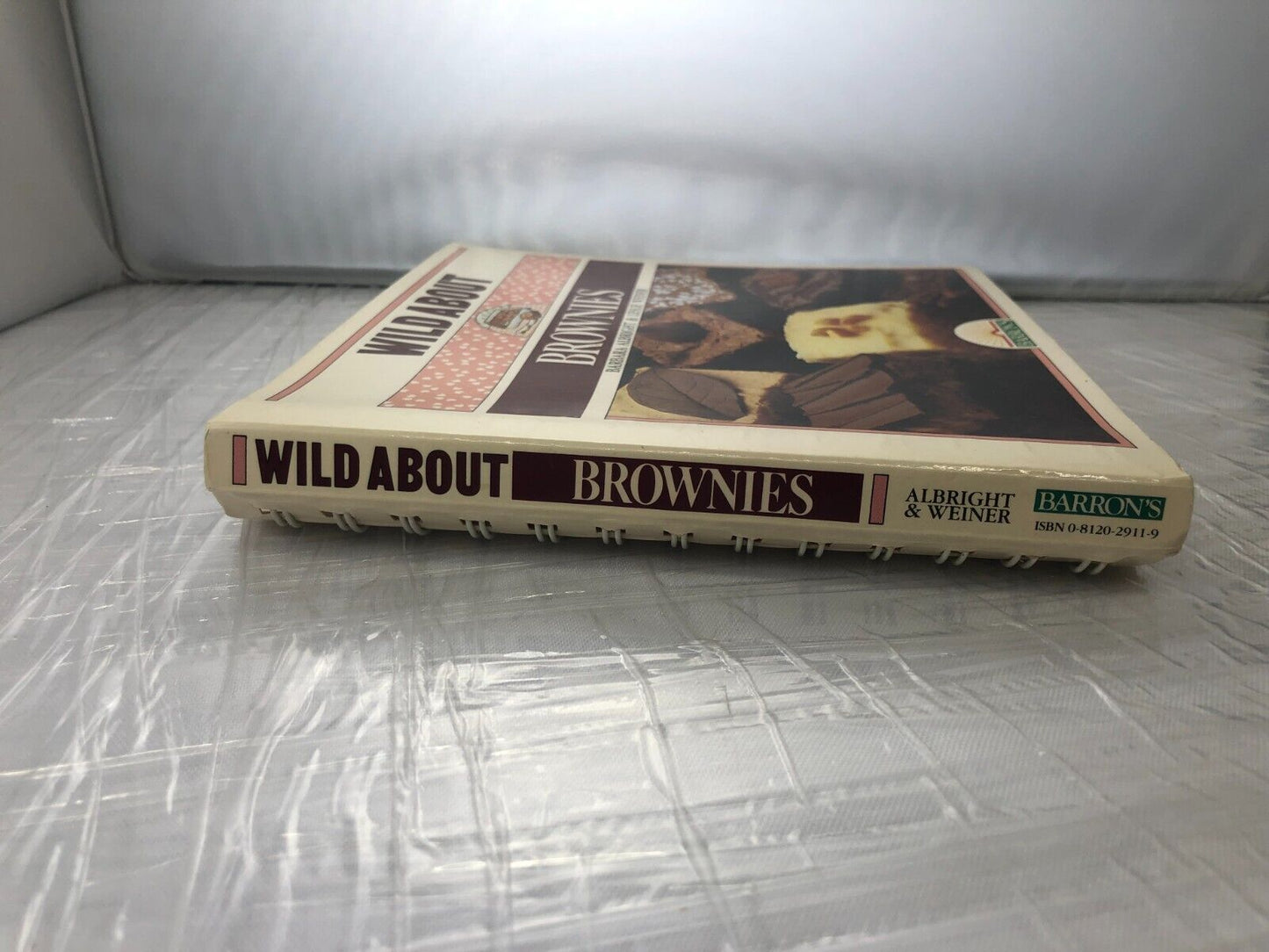 RARE VINTAGE DESSERT COOKBOOK Wild About Brownies Spiral Bound