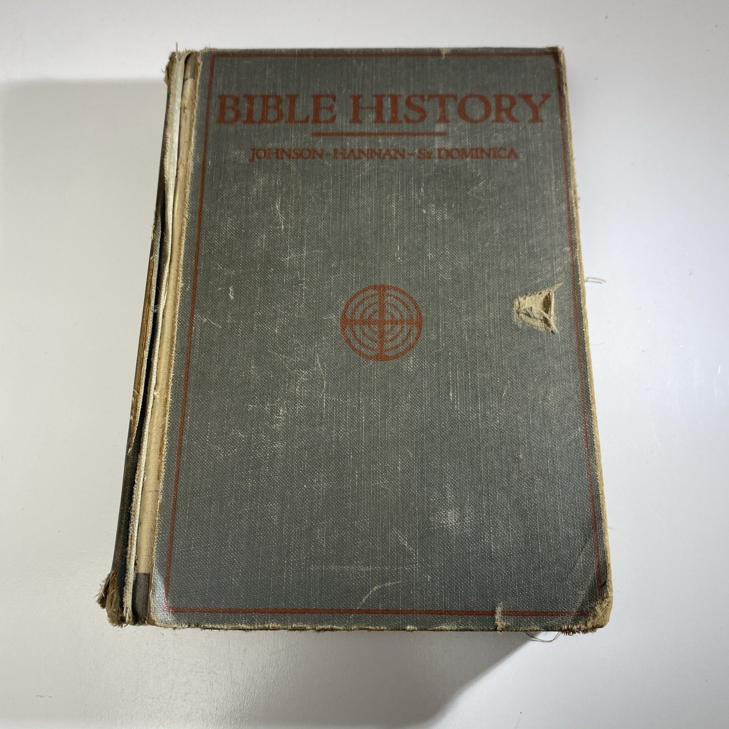 1931 Bible History New Testament For Catholic School Johnson Hannan Sr. Dominica