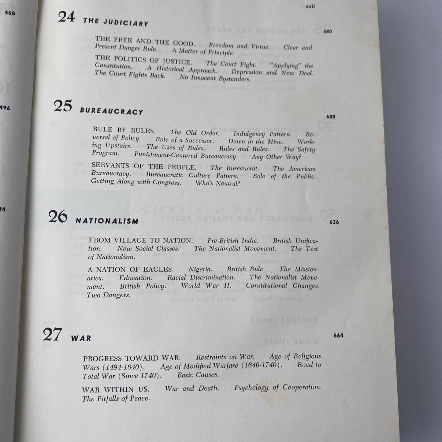 Vintage 60s Sociology History Textbook 1965 Society and Man 7th Edition