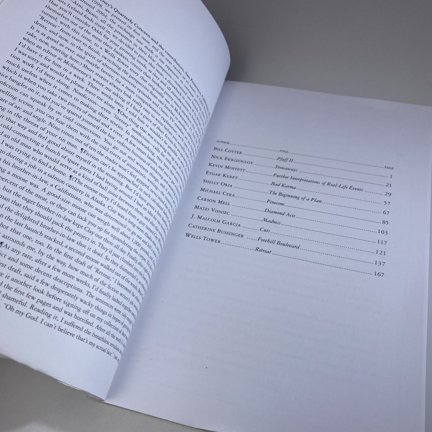 TIMOTHY MCSWEENEY'S Forge-ahead Issue 30 Throwback Literature rejoice Softcover