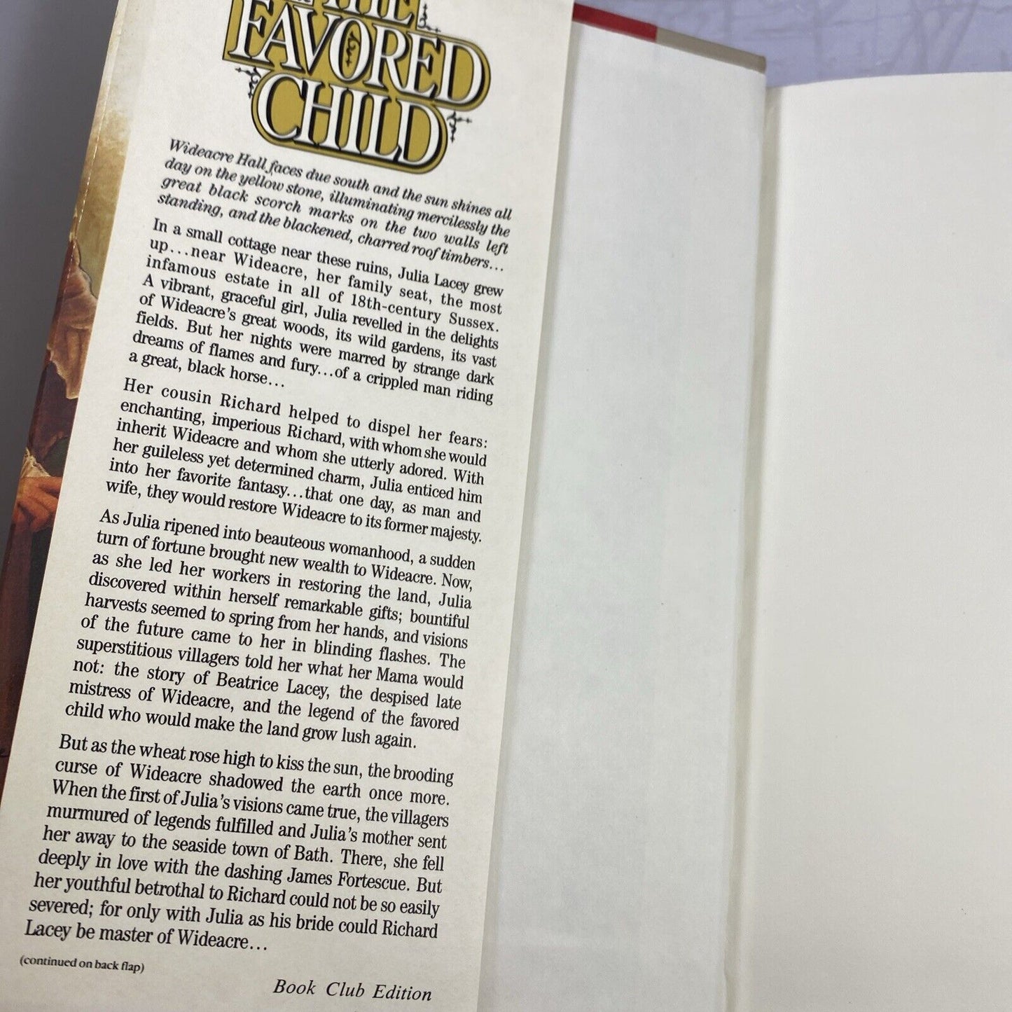 The Favored Child (BCE) by Gregory, Philippa; Book Two of the Trilogy